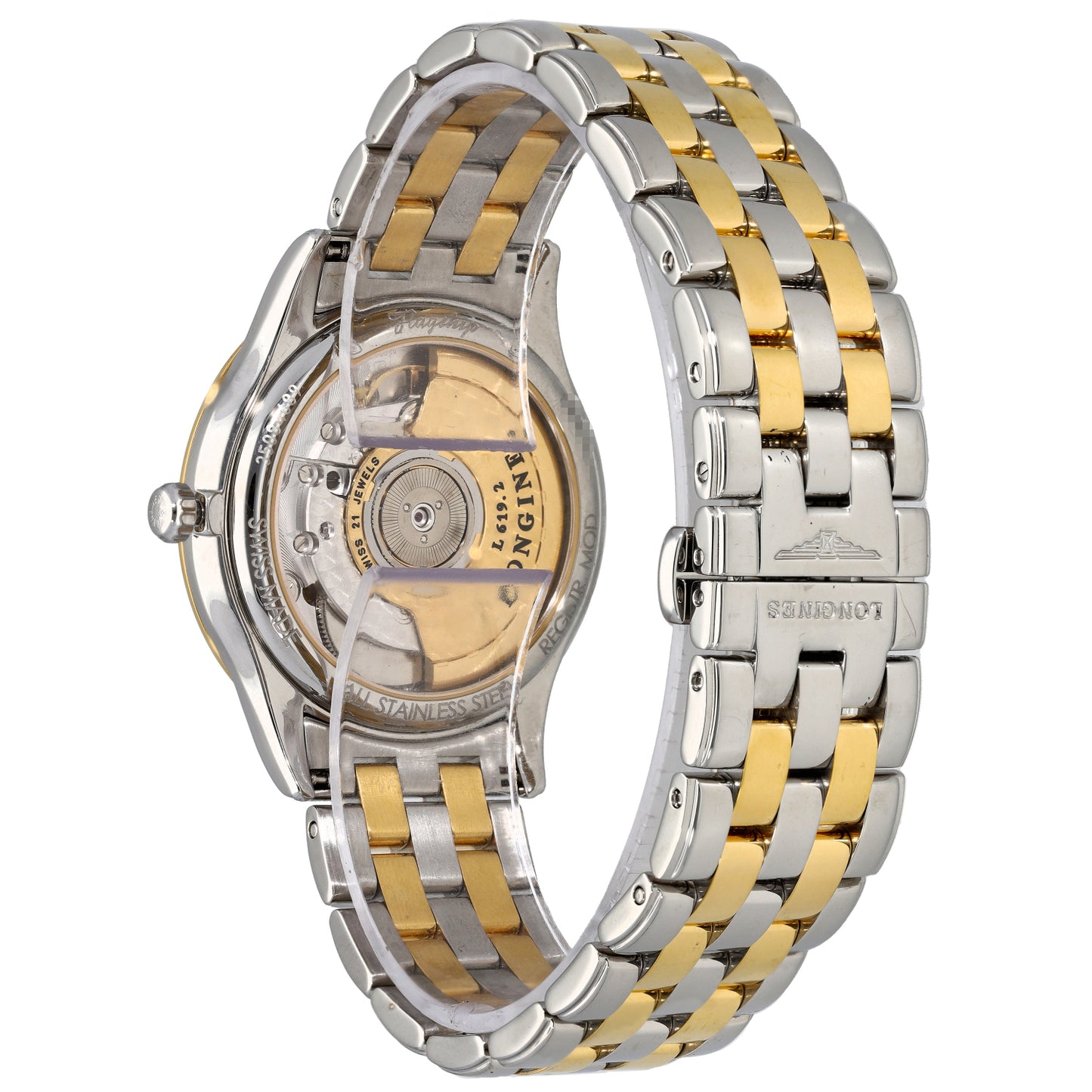 Longines Flagship L4.774.3 36mm Bi-Colour Watch