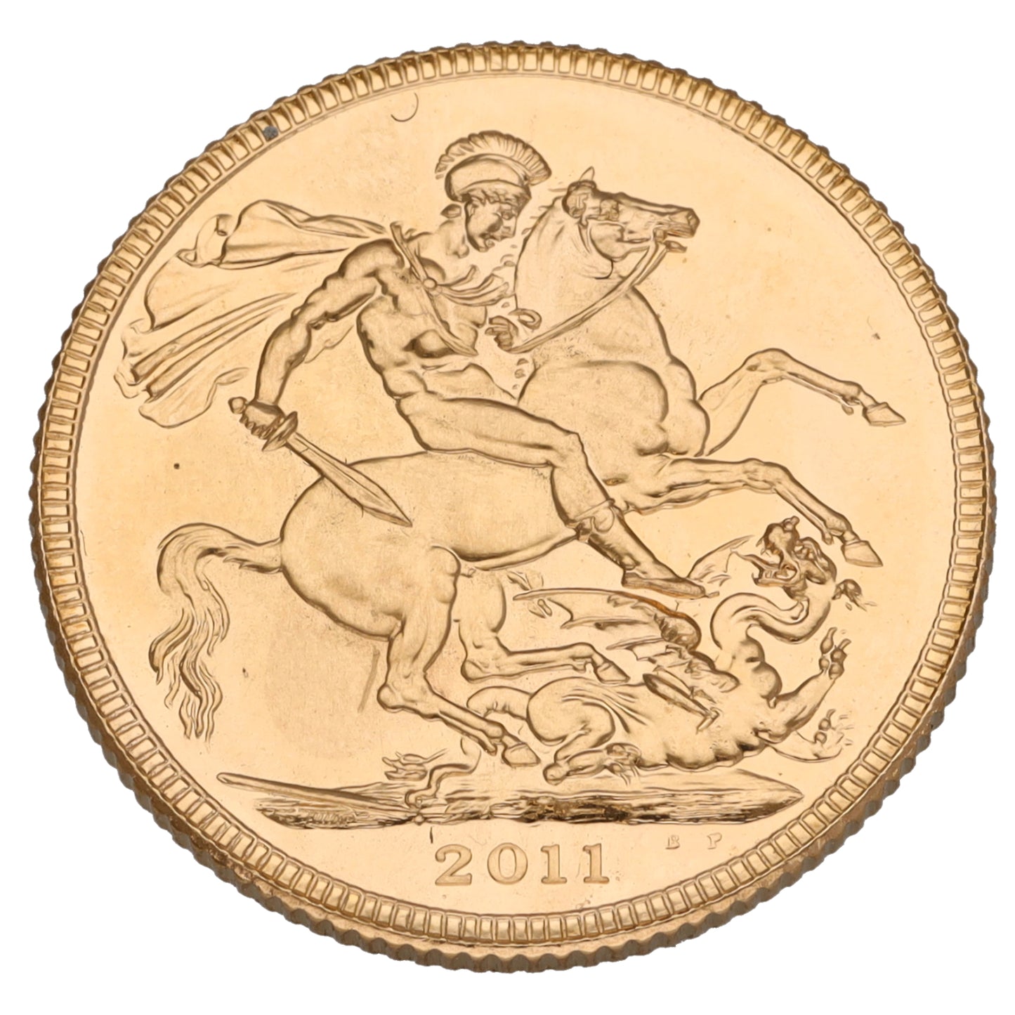 22ct Gold Queen Elizabeth II Full Sovereign Coin 2011