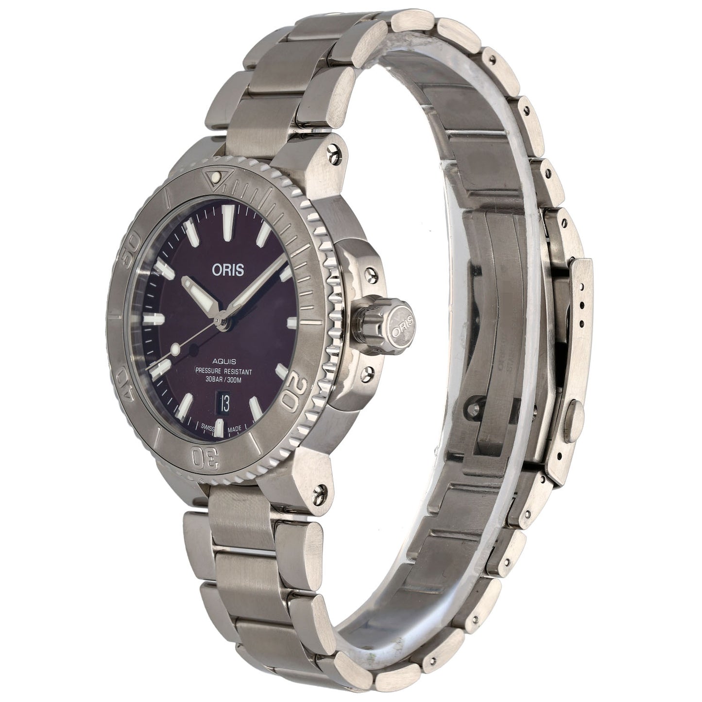 Oris Aquis 7766 41.5mm Stainless Steel Watch