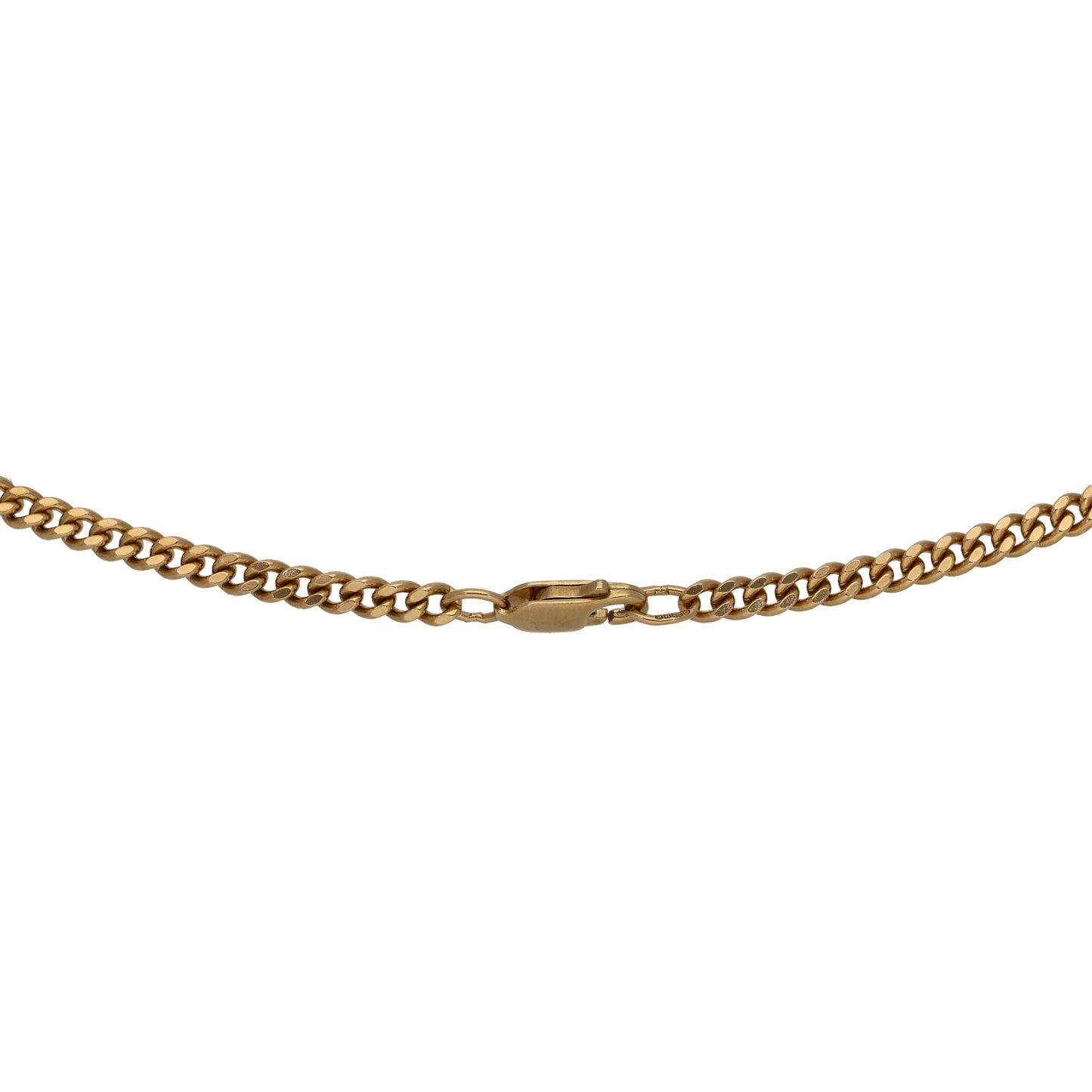 9ct Gold Curb Chain 24"