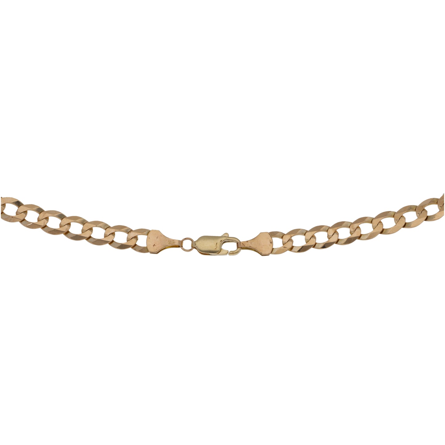 9ct Gold Curb Chain 20"