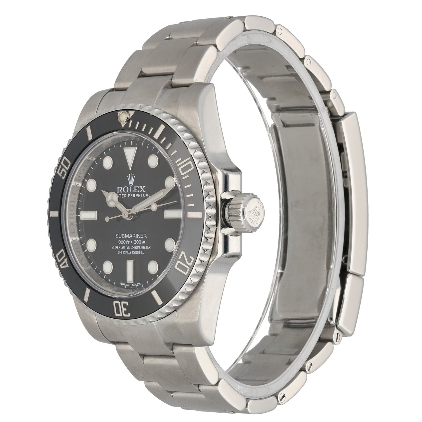Rolex Submariner 114060 40mm Stainless Steel Watch