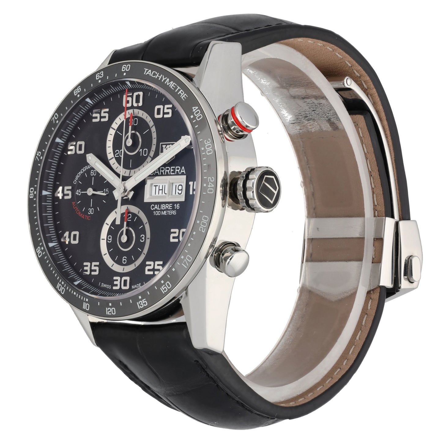 Tag Heuer Carrera CV2A1R 43mm Stainless Steel Watch