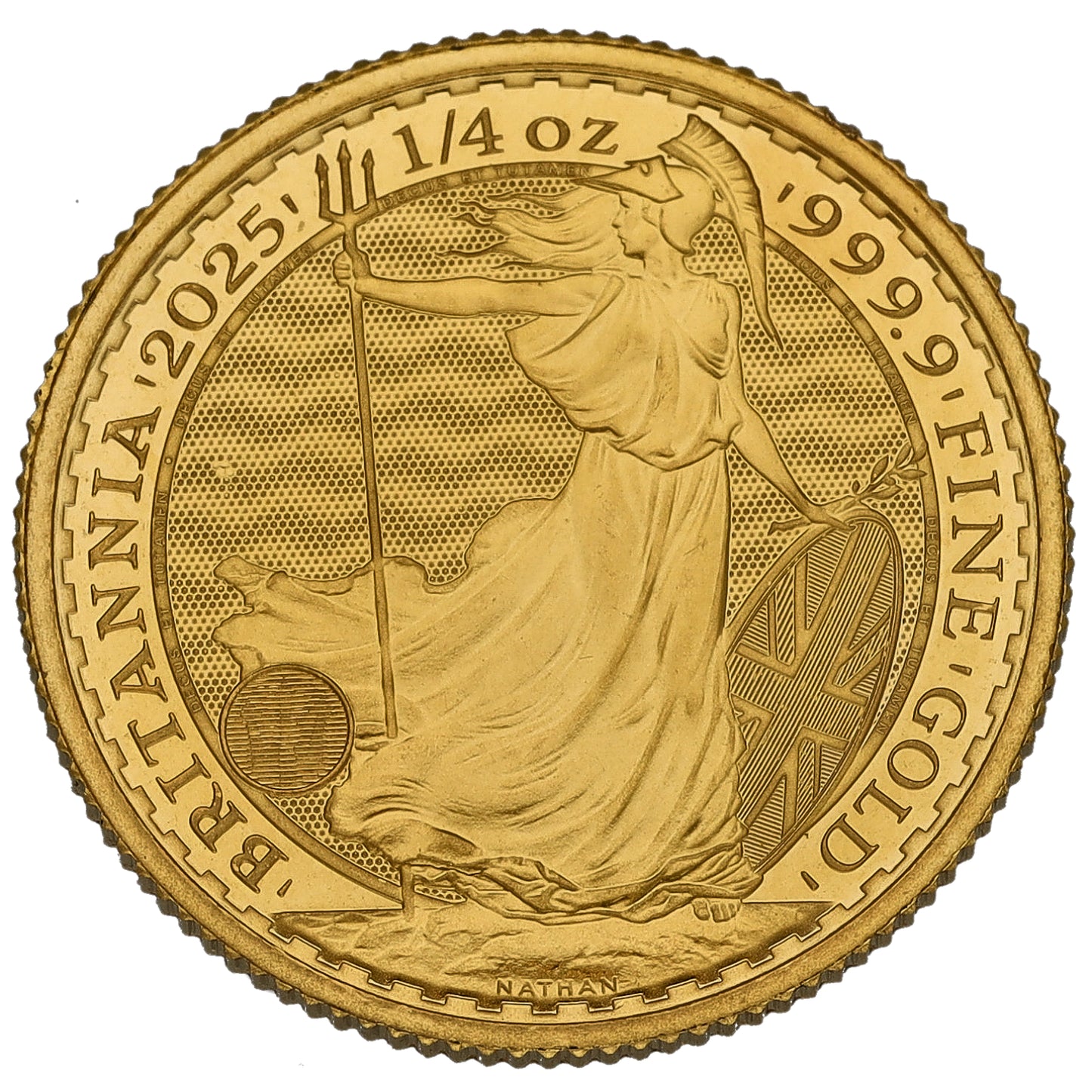 24ct Gold King Charles III 1/4 OZ Britannia Coin 2025