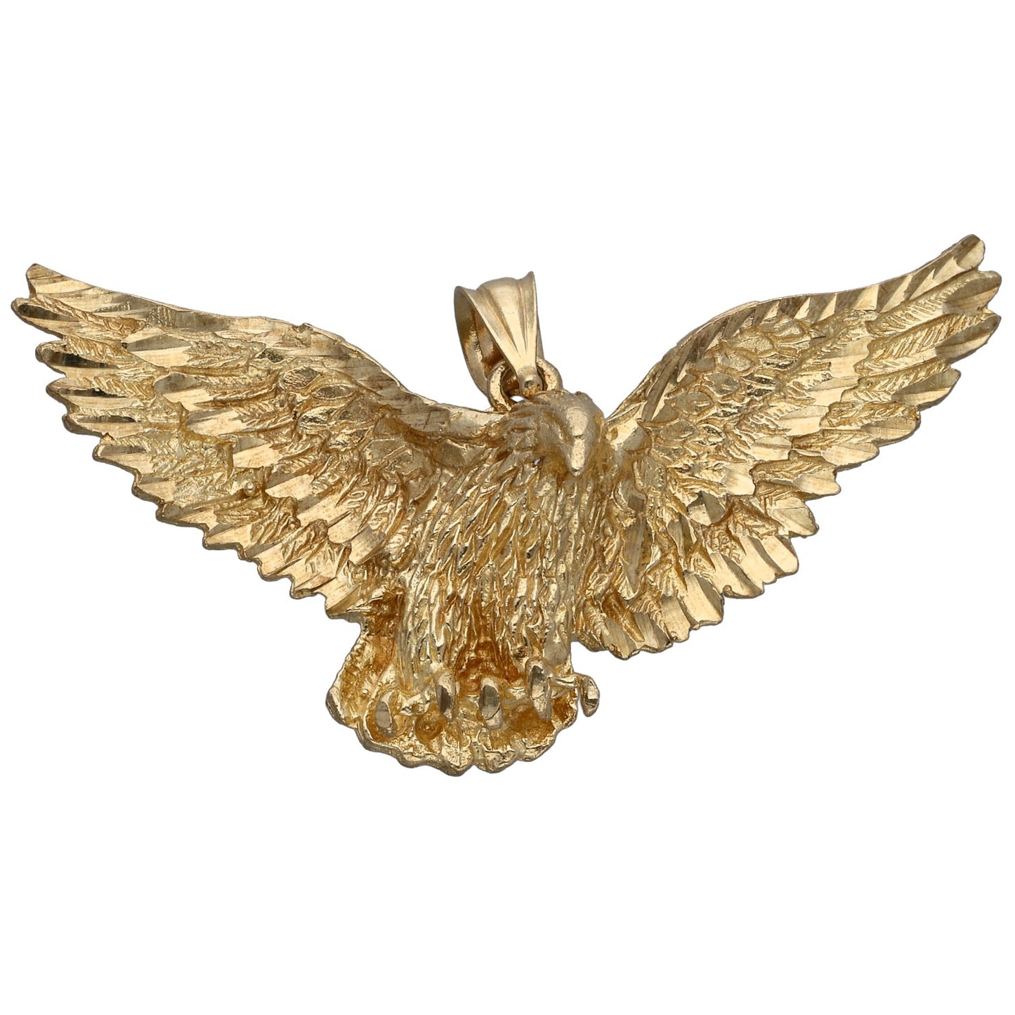 9ct Gold Eagle Pendant