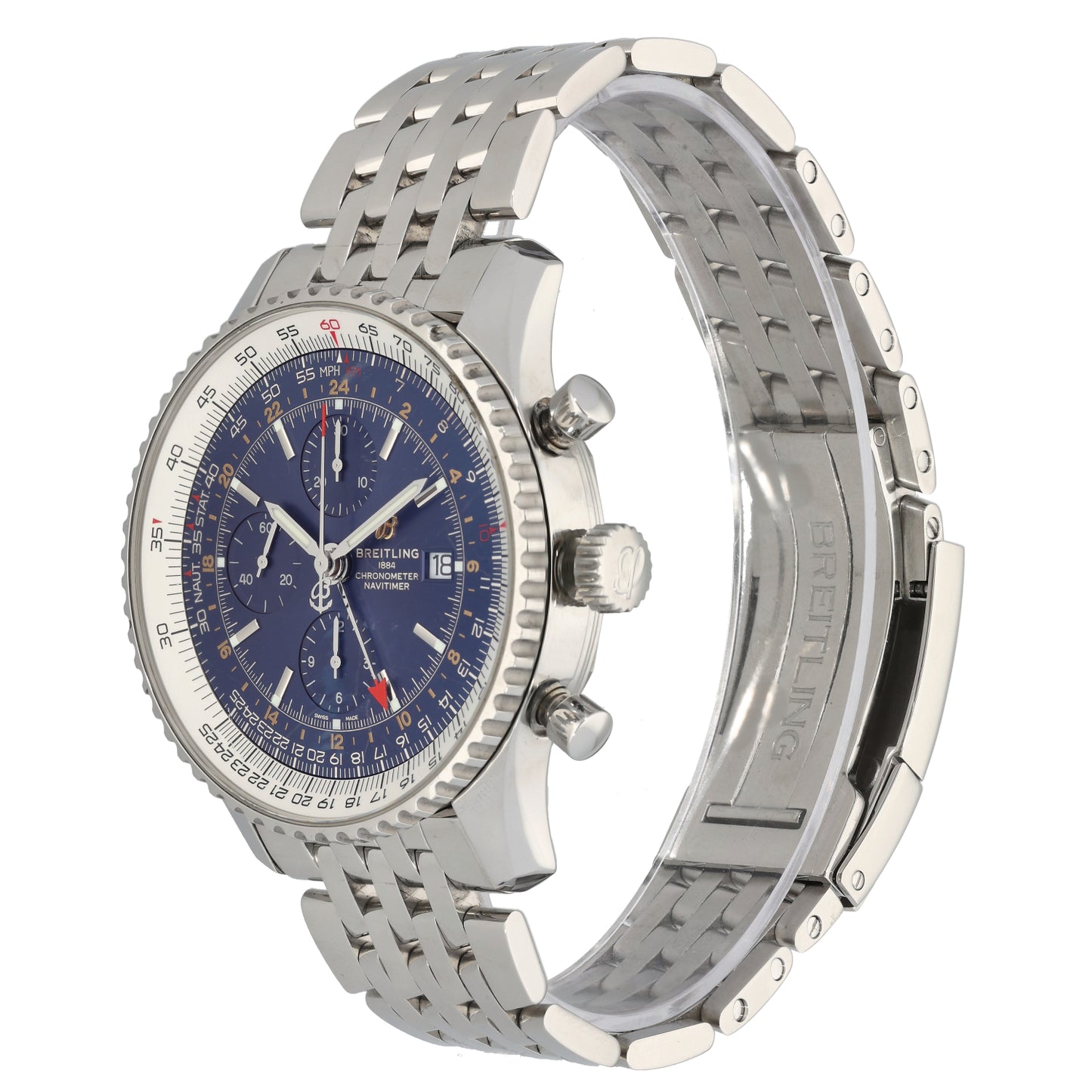 Breitling Navitimer A24322 46mm Stainless Steel Watch