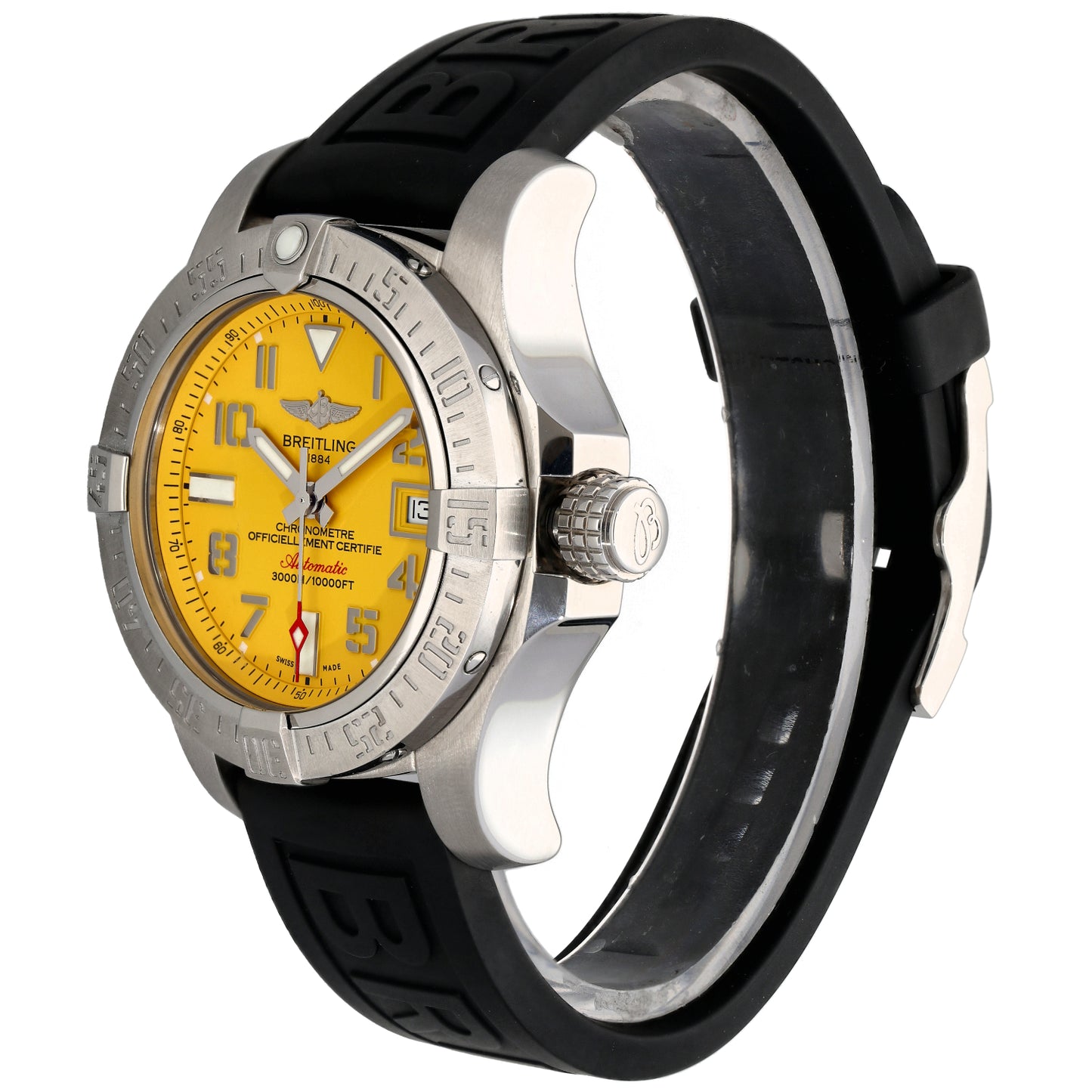 Breitling Avenger II Seawolf A17331 45mm Stainless Steel Watch