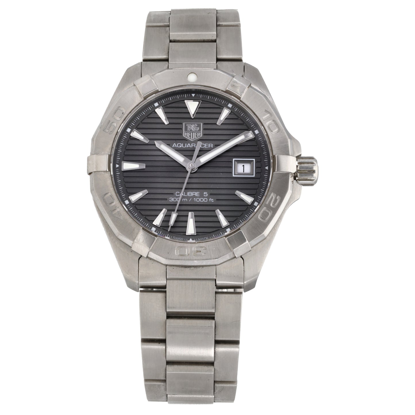 Tag Heuer Aquaracer WAY2113 41mm Stainless Steel Watch