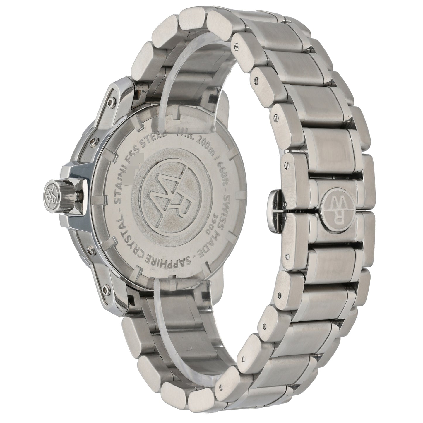 Raymond Weil Nabucco ST-3900 44mm Stainless Steel Watch