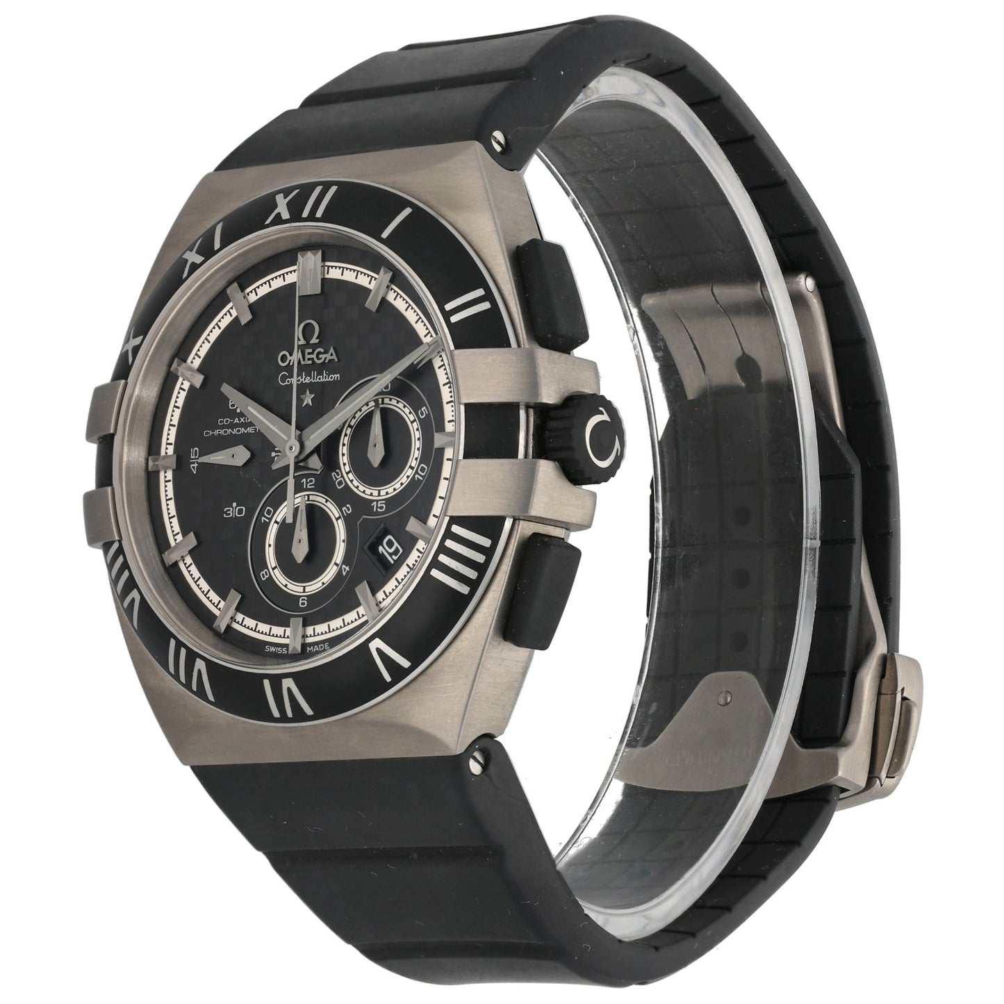 Omega Constellation Double Eagle 121.92.41.50.01.001 41mm Titanium Watch