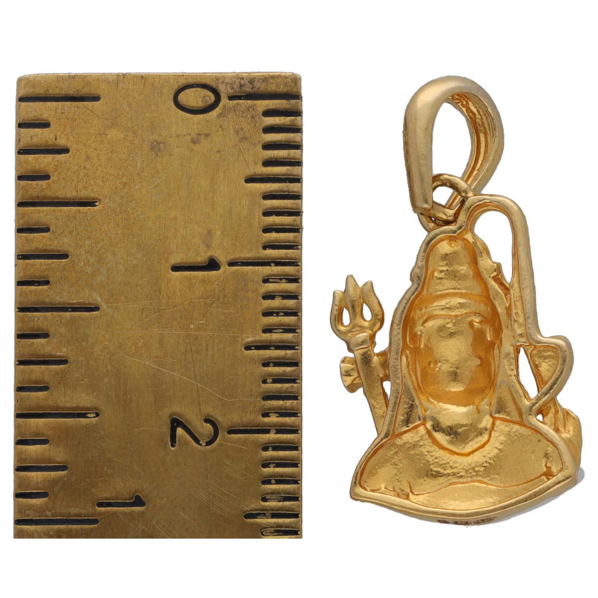22ct Gold Lord Shiva Pendant