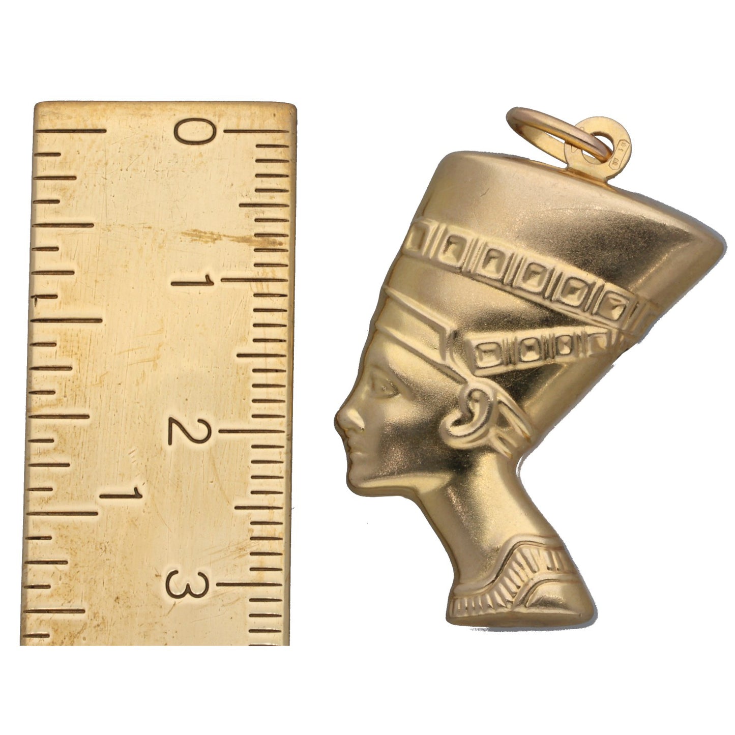 9ct Gold Nefertiti Pendant