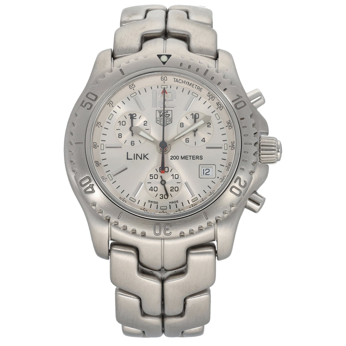 Tag Heuer Link CT1116 44mm Stainless Steel Watch