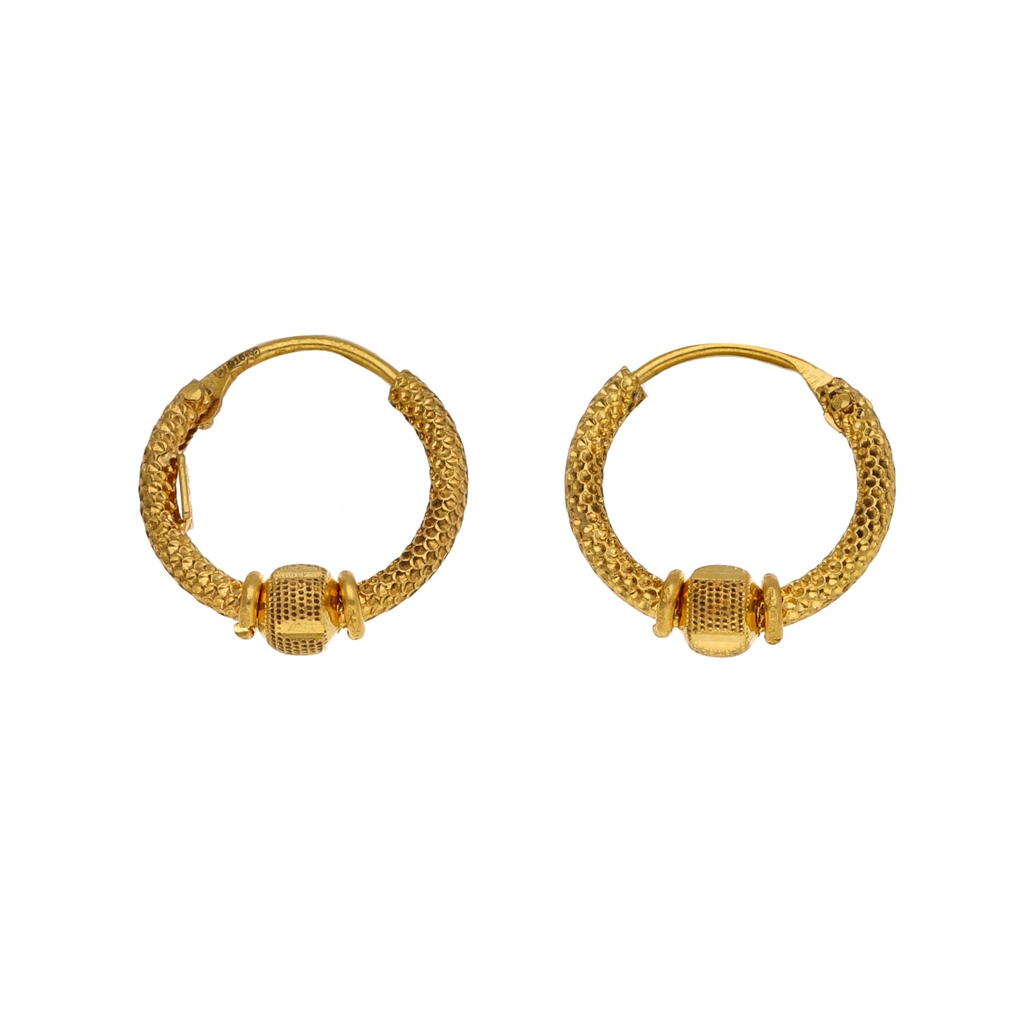 22ct Gold Hoop Earrings
