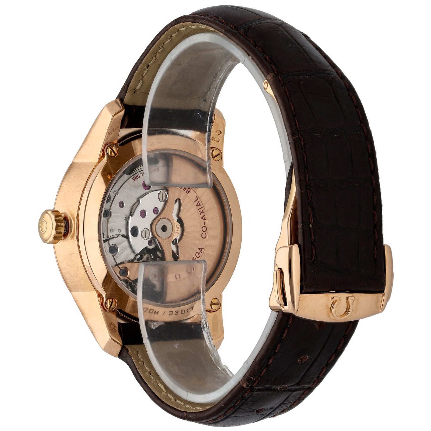 Omega De Ville 431.53.41.21.52.001 41mm Gold Watch