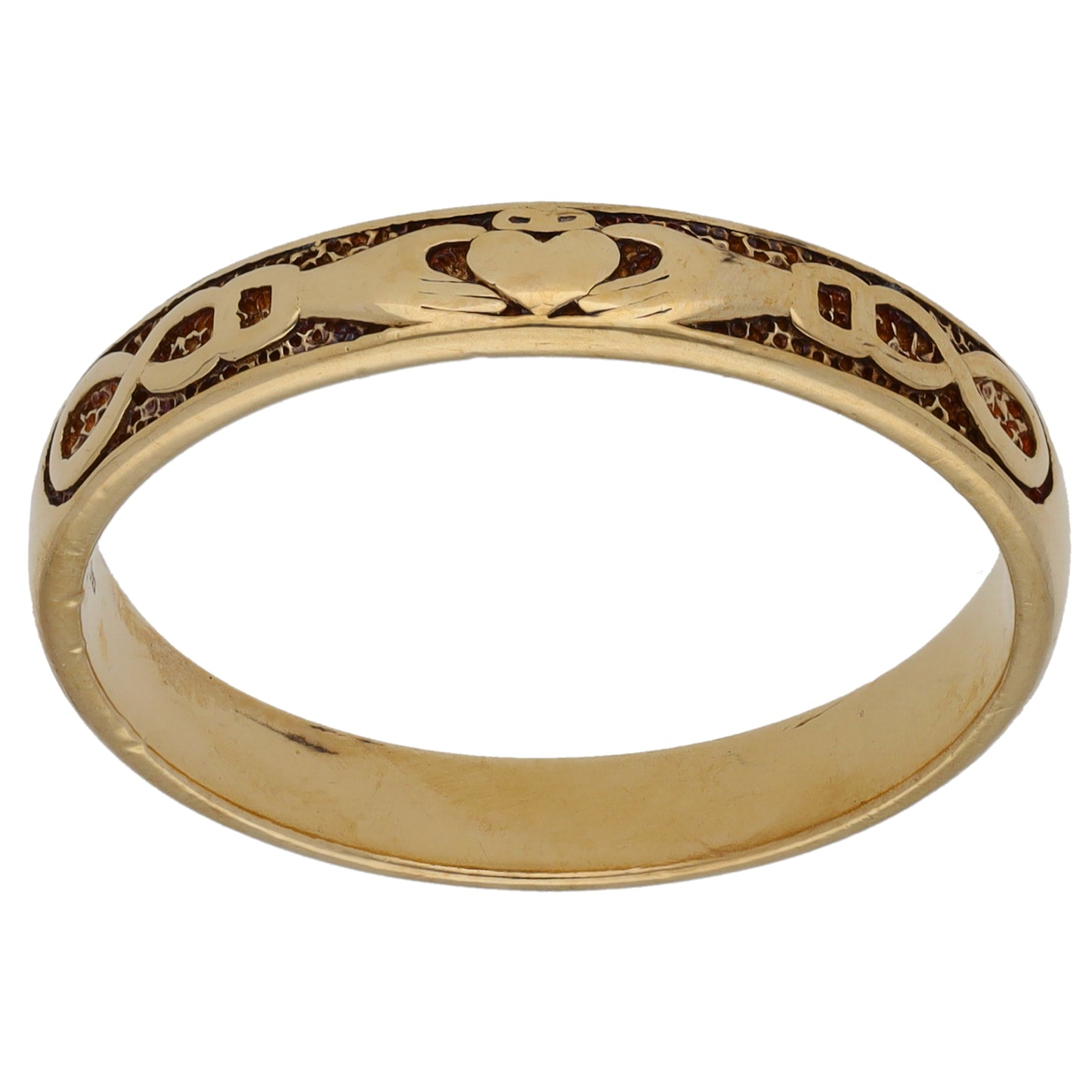 9ct Gold Alternative Ring Size W