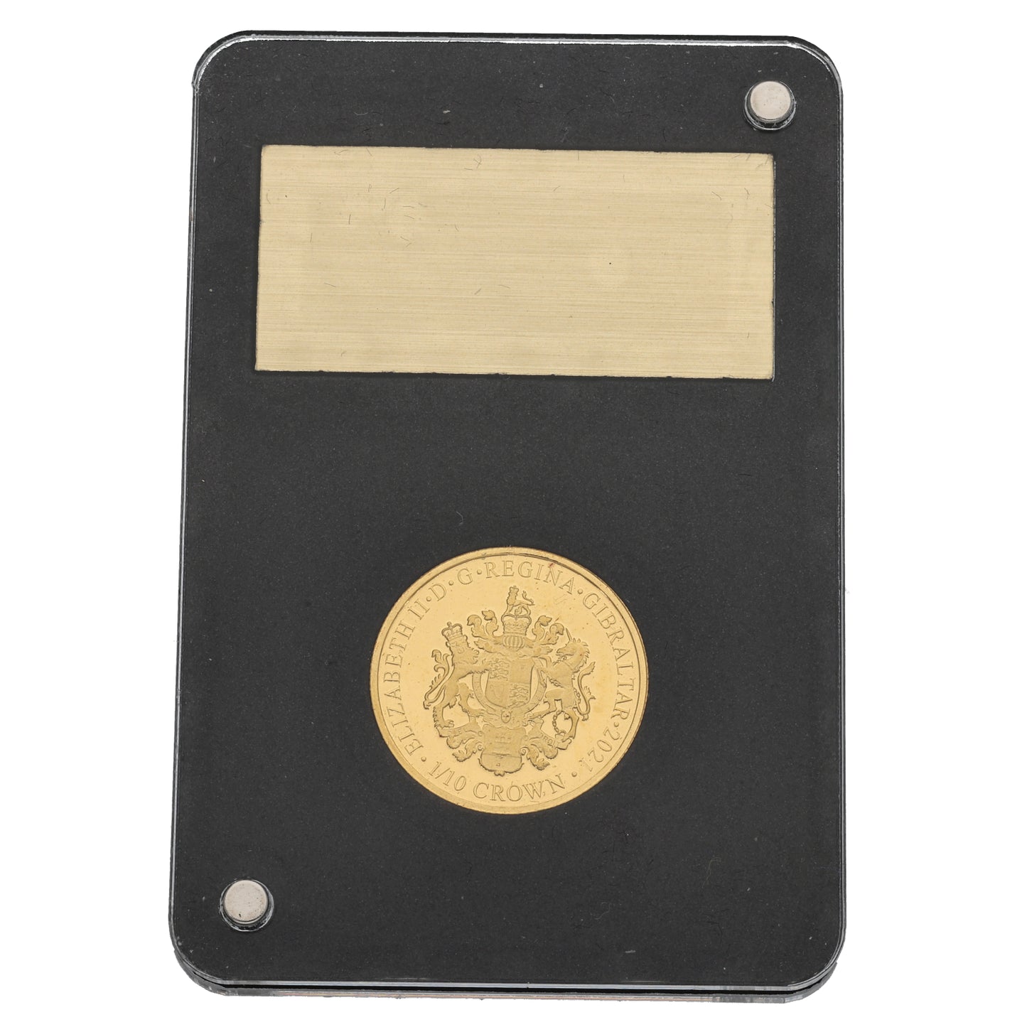 24ct Gold The King Of Rock 'N' Roll 1/10 Crown Coin 2021