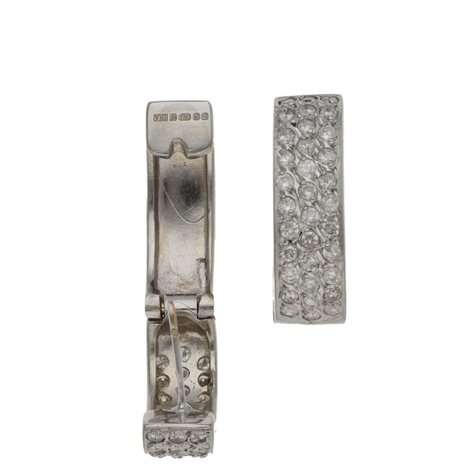 18ct White Gold 0.68ct Diamond Dress/Cocktail Earrings