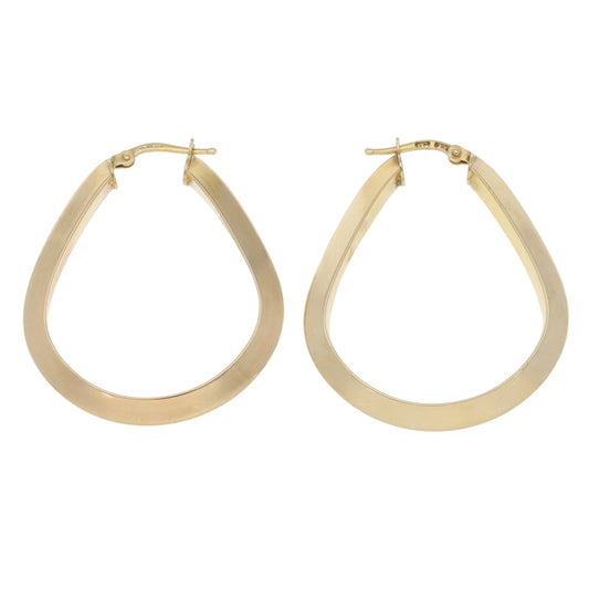 9ct Gold Hoop Earrings
