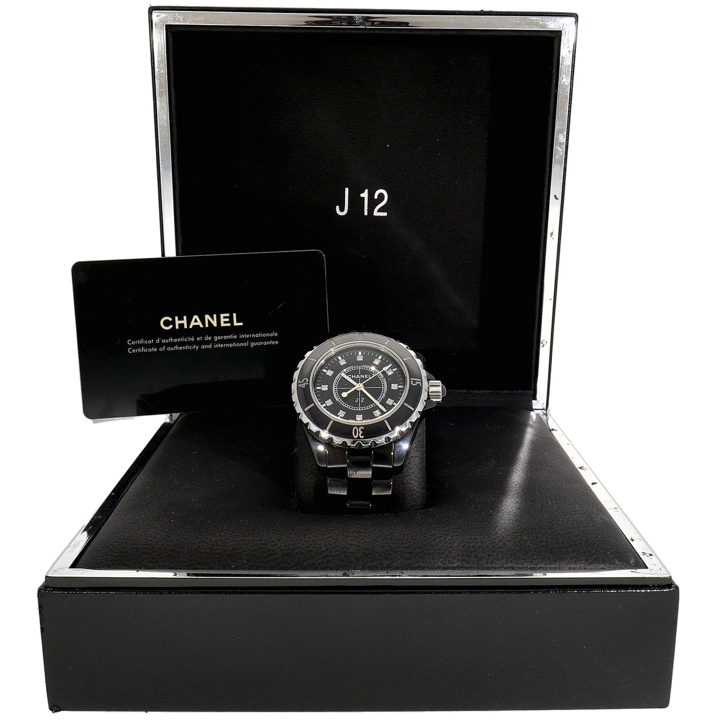 Chanel J12 H1625 33mm Ceramic Watch