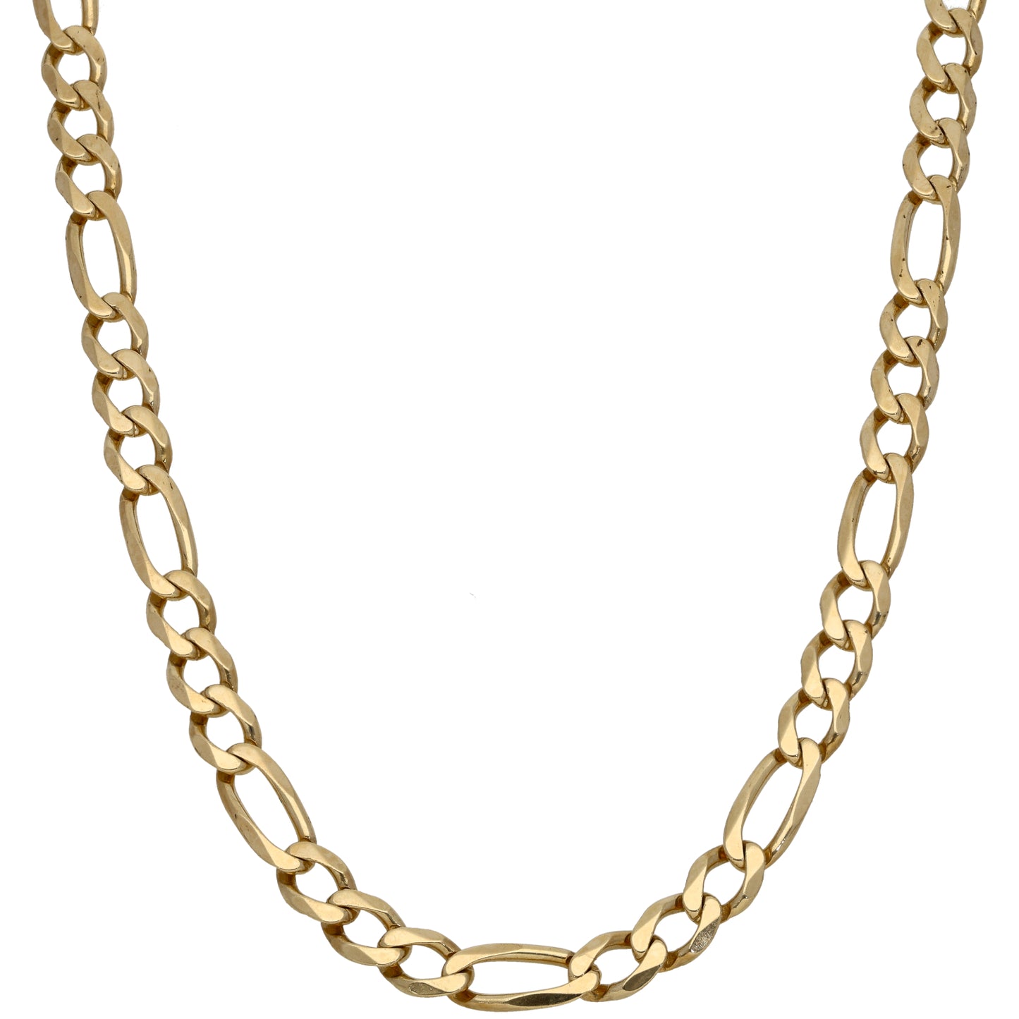 9ct Gold Figaro Chain 24"