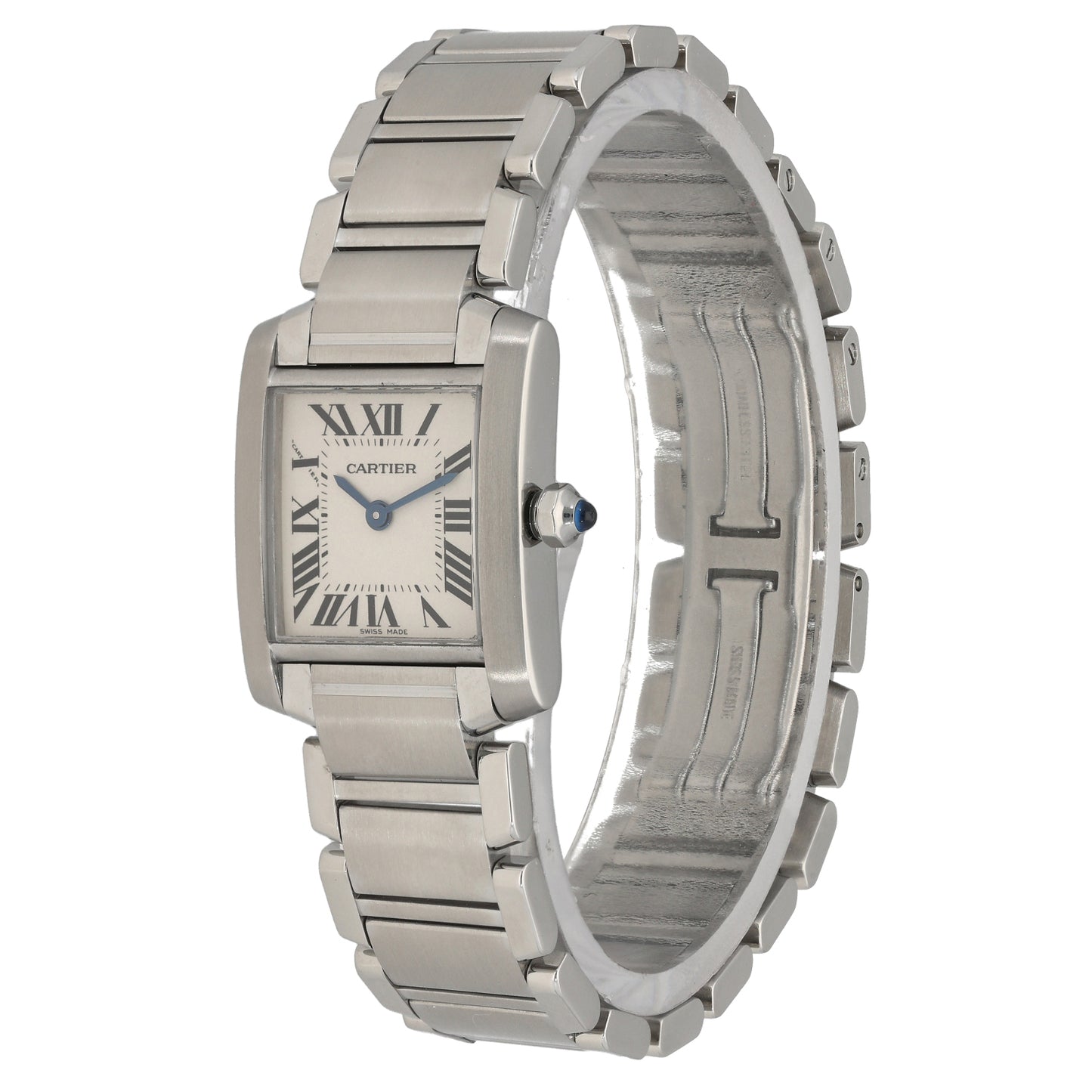 Cartier Tank Francaise W51008Q3 20mm Stainless Steel Watch