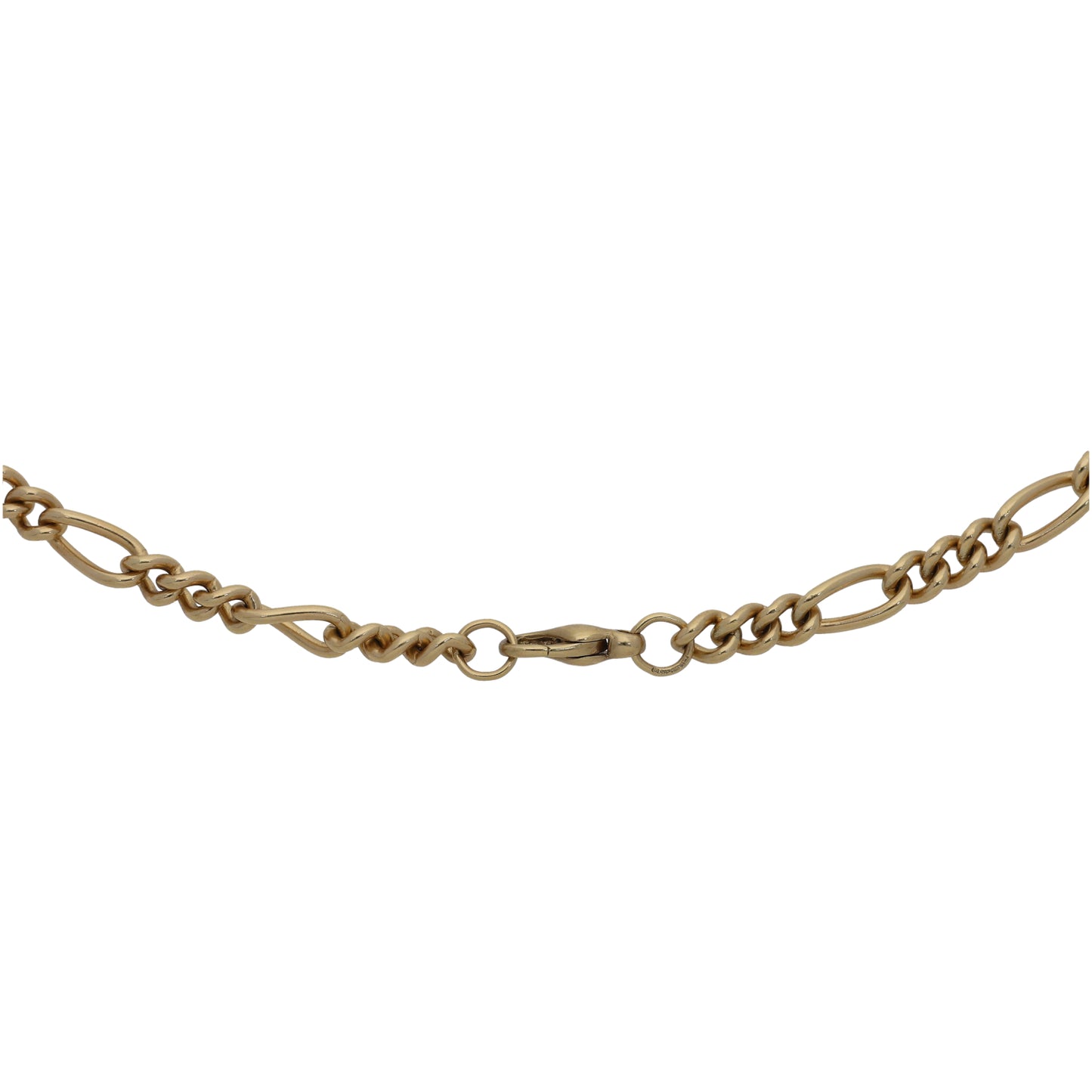 9ct Gold Figaro Chain 26"