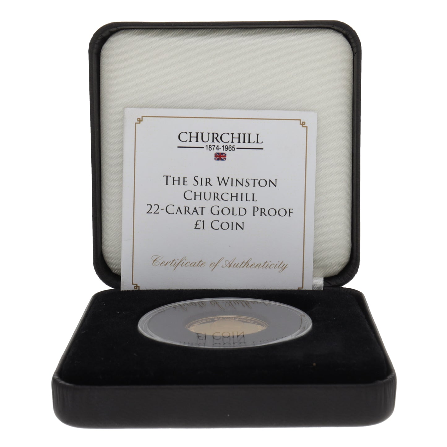22ct Gold Sir Winston Churchill One Pound Coin 2015