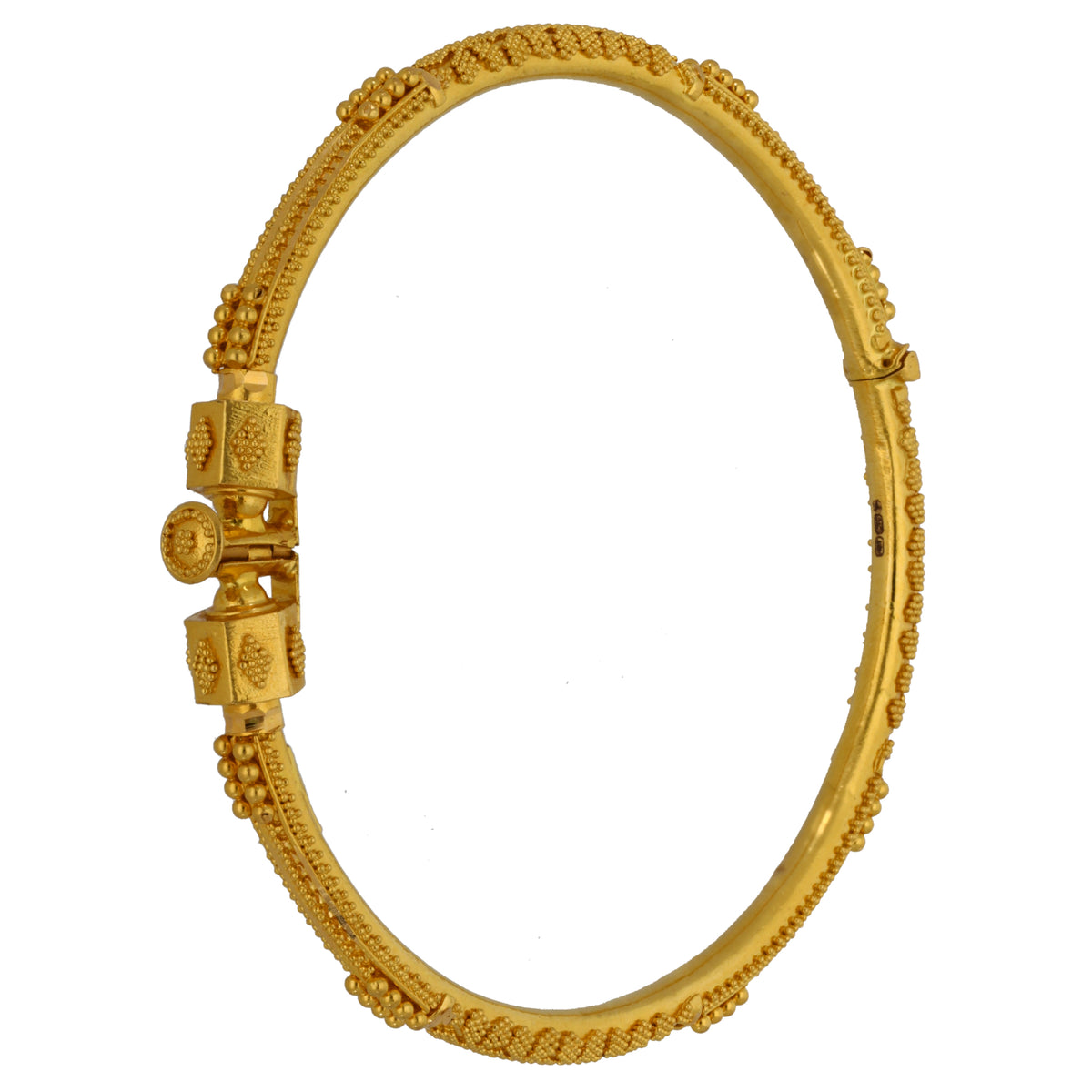 22ct Gold Alternative Bangle