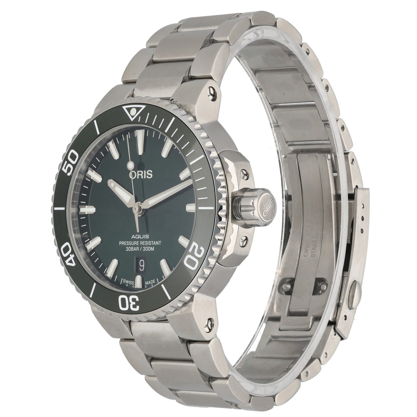 Oris Aquis 7766 41.5mm Stainless Steel Watch