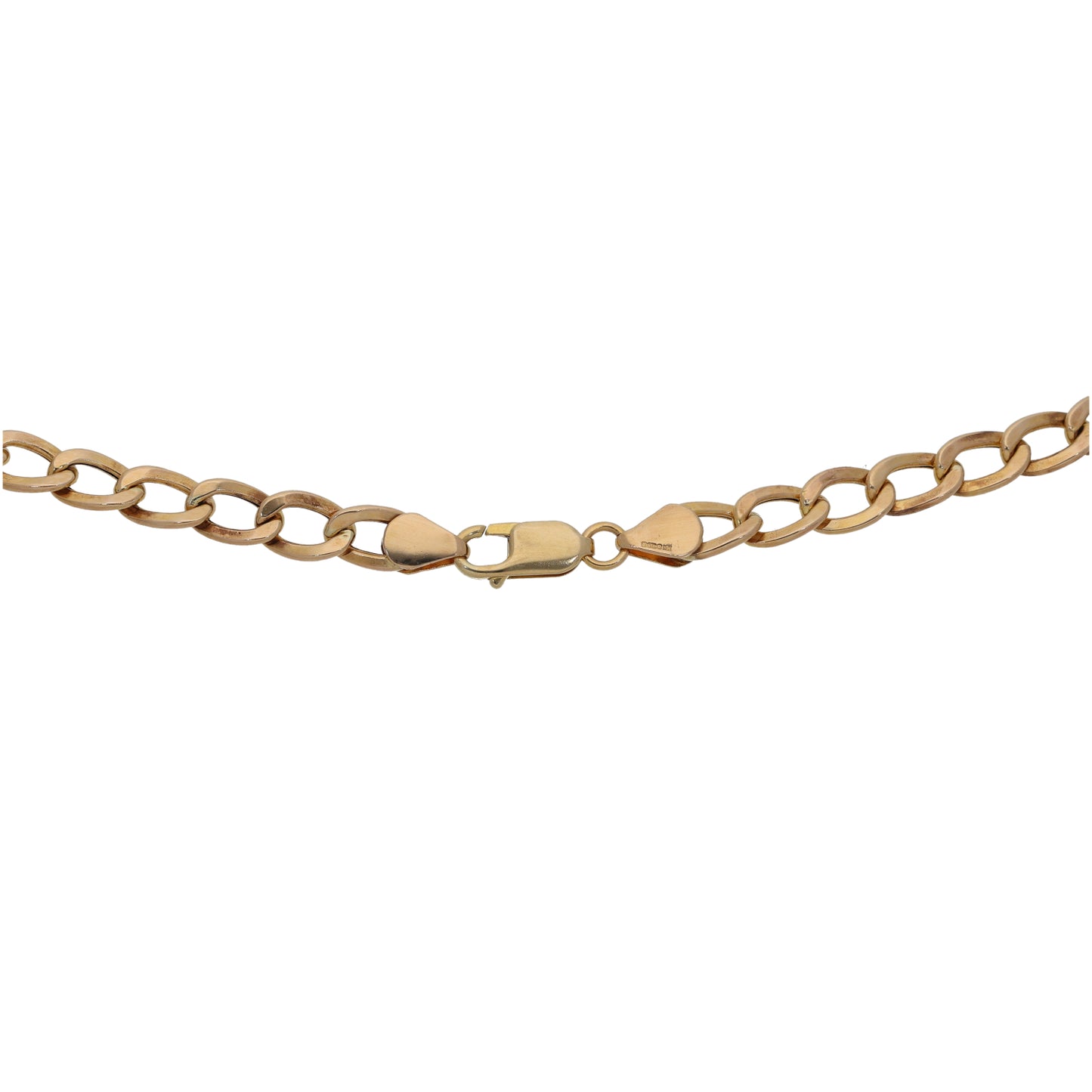 9ct Gold Curb Chain 20"