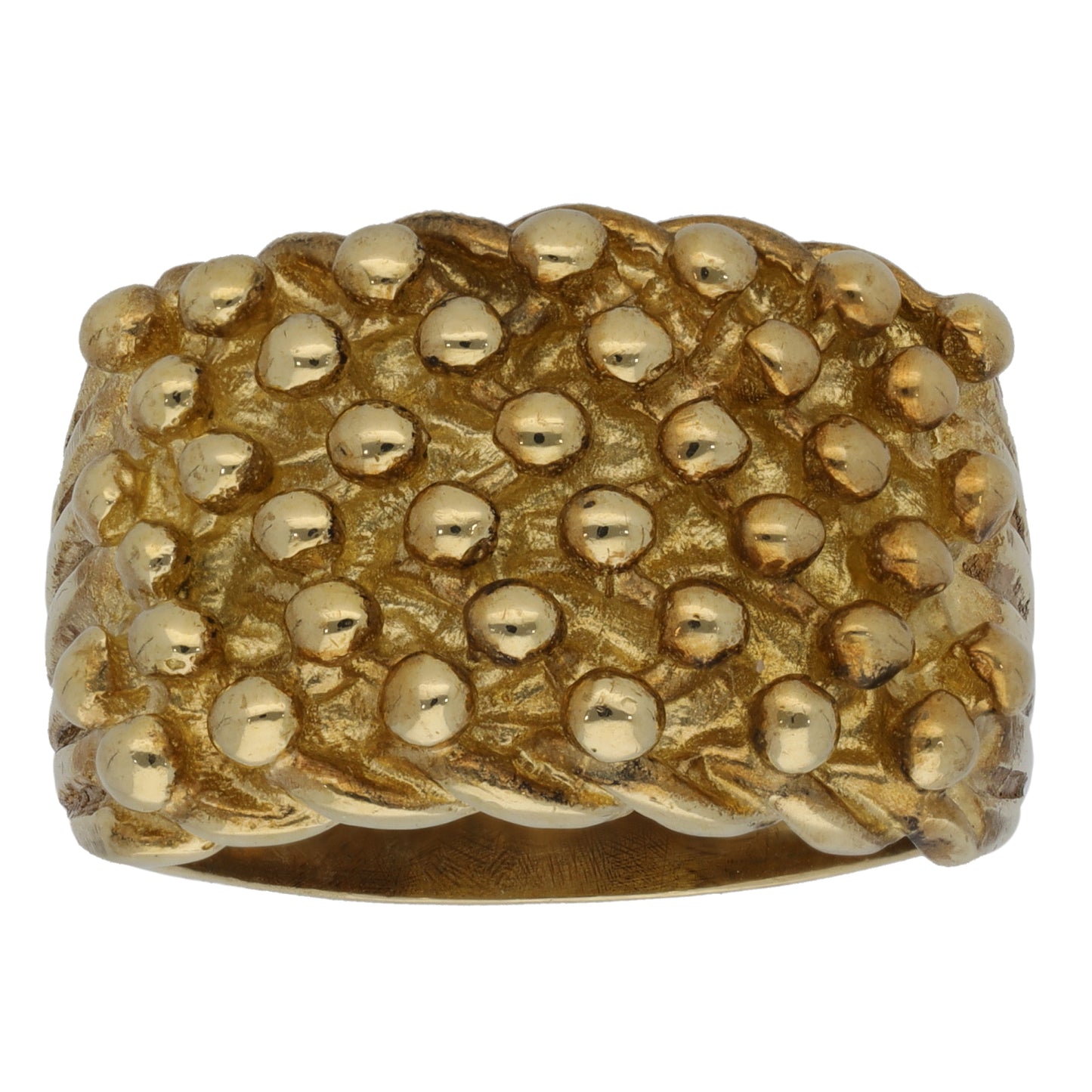 9ct Gold Keeper Ring Size Z