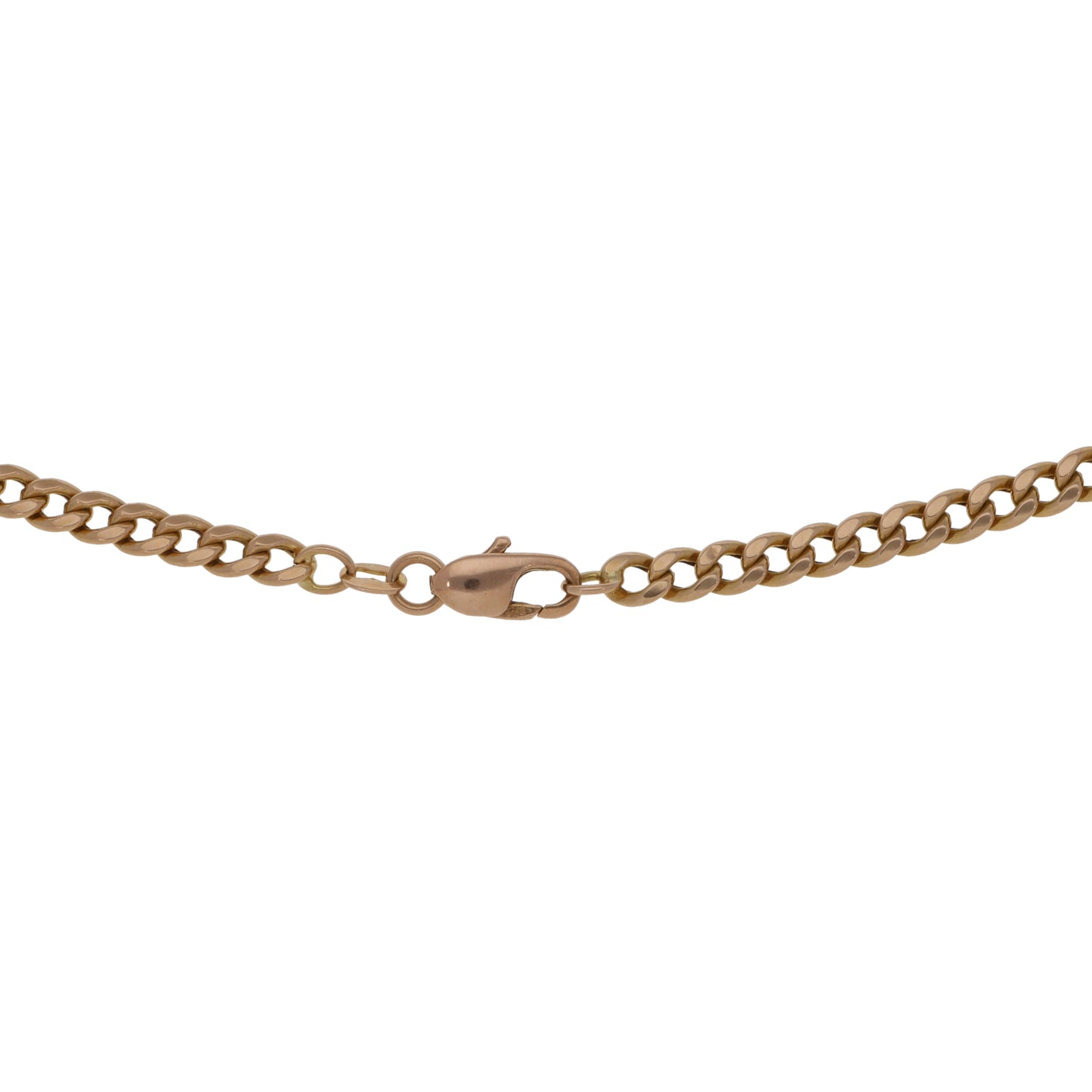 9ct Gold Curb Chain 20"