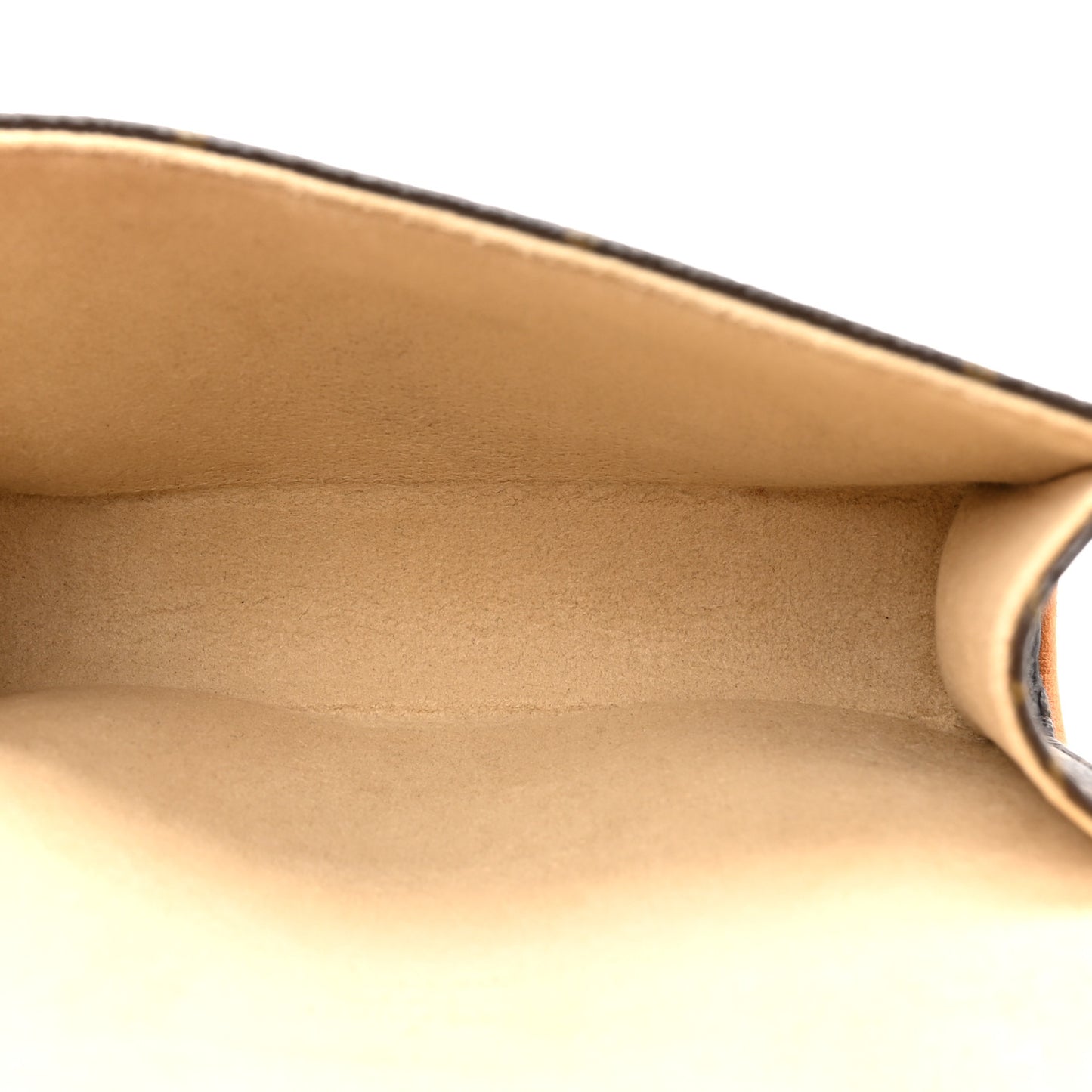 Louis Vuitton Monogram Pochette Florentine Coated Canvas Bag - Brown