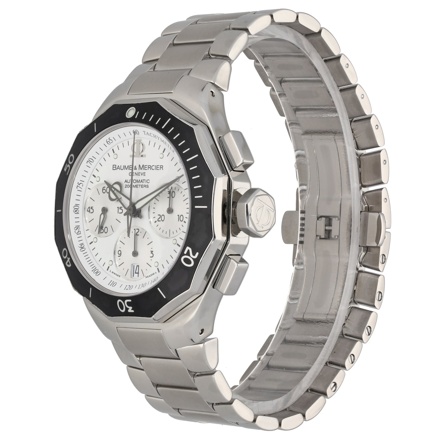 Baume Et Mercier Rivera 65599 42mm Stainless Steel Watch
