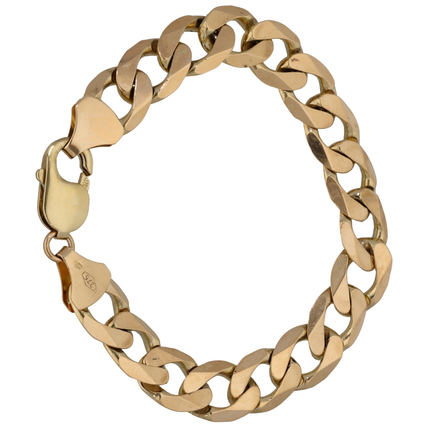 9ct Gold Curb Bracelet