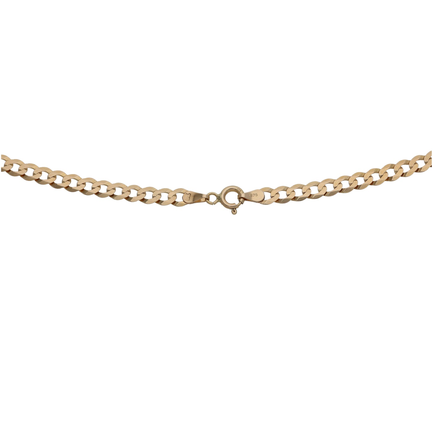 9ct Gold Curb Chain 30"