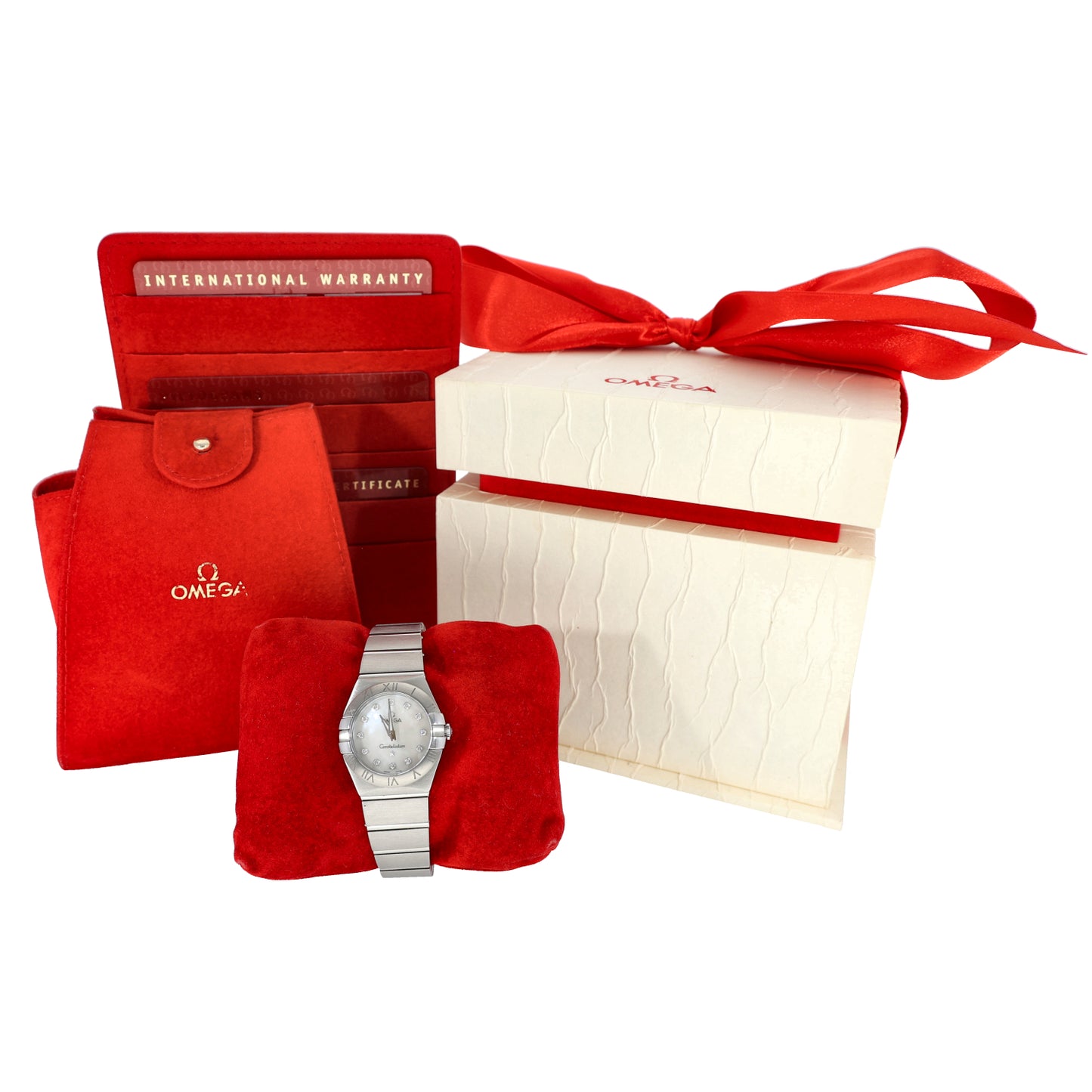 Omega Constellation 123.10.24.60.55.001 24mm Stainless Steel Watch