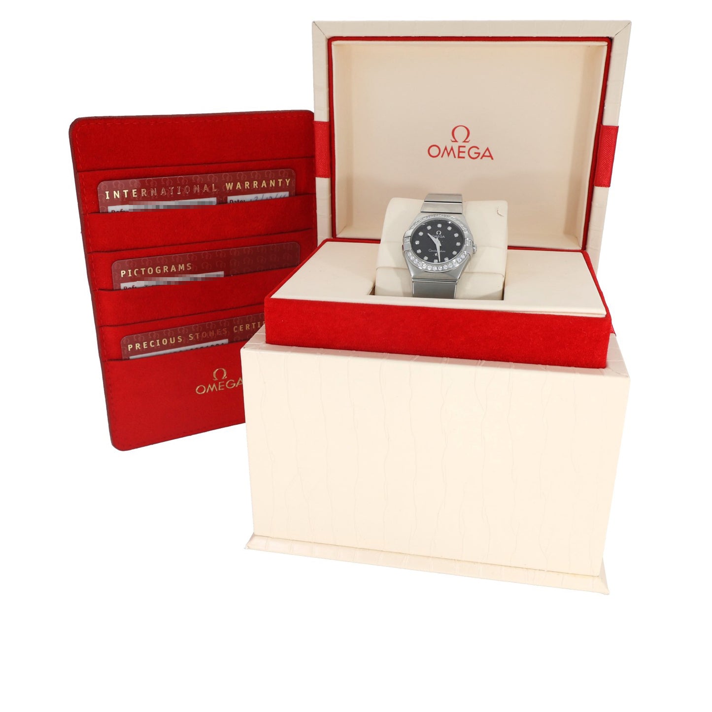 Omega Constellation 123.15.24.60.51.001 24mm Stainless Steel Watch
