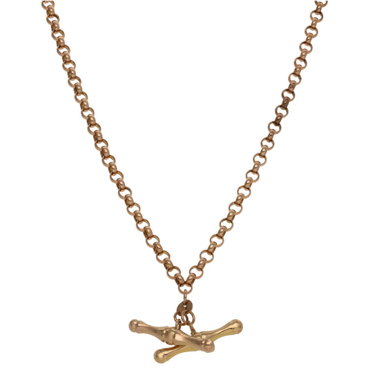 9ct Gold Belcher Chain 20"