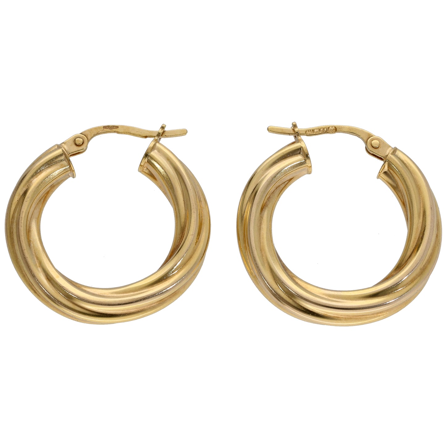 9ct Gold Hoop Earrings