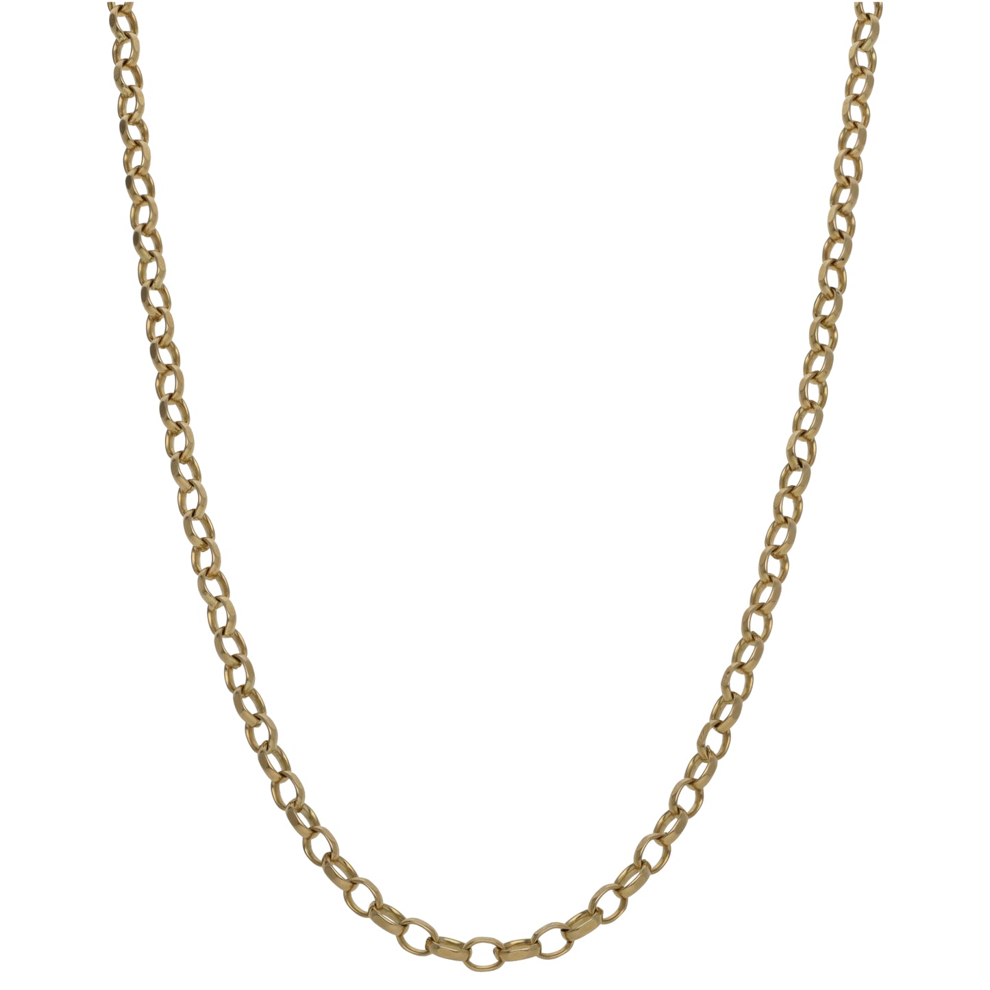 9ct Gold Belcher Chain 28"