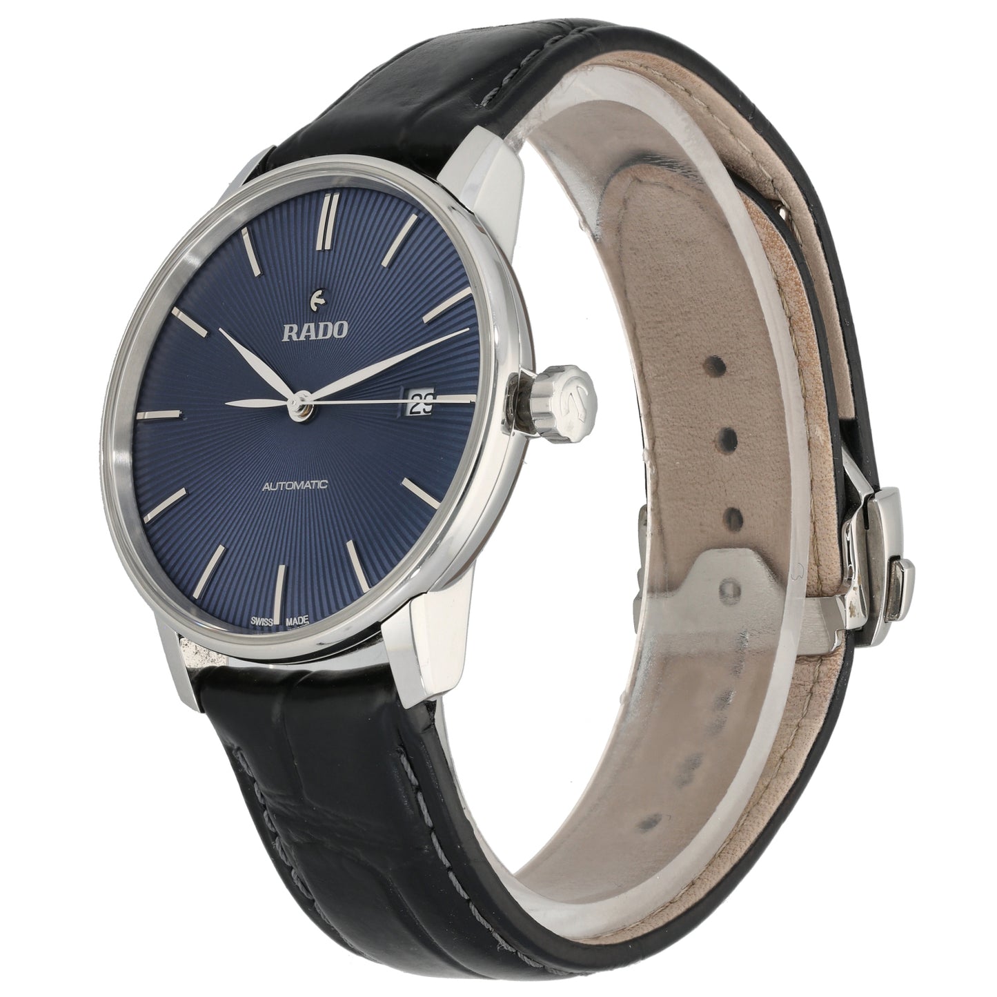 Rado Coupole 763.3860.4 38mm Stainless Steel Watch