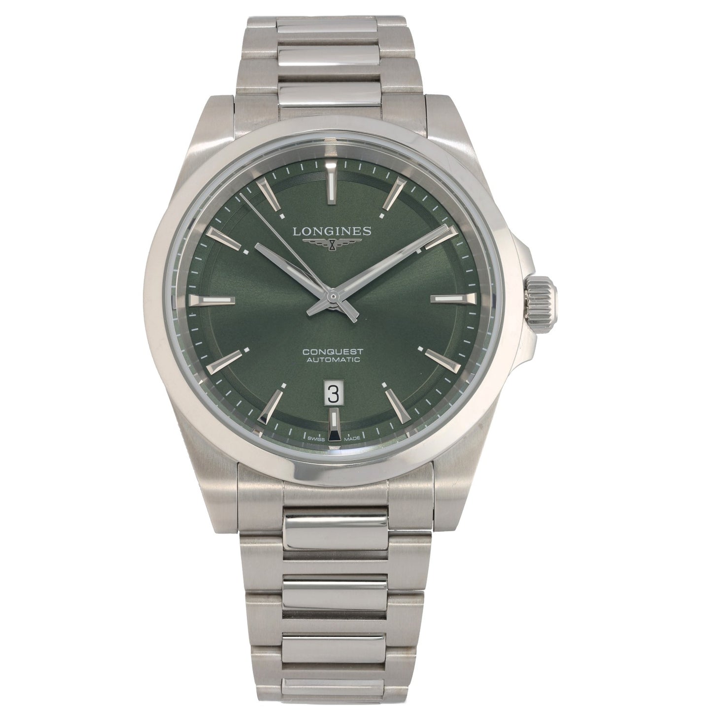 Longines Conquest L3.830.4 41mm Stainless Steel Watch