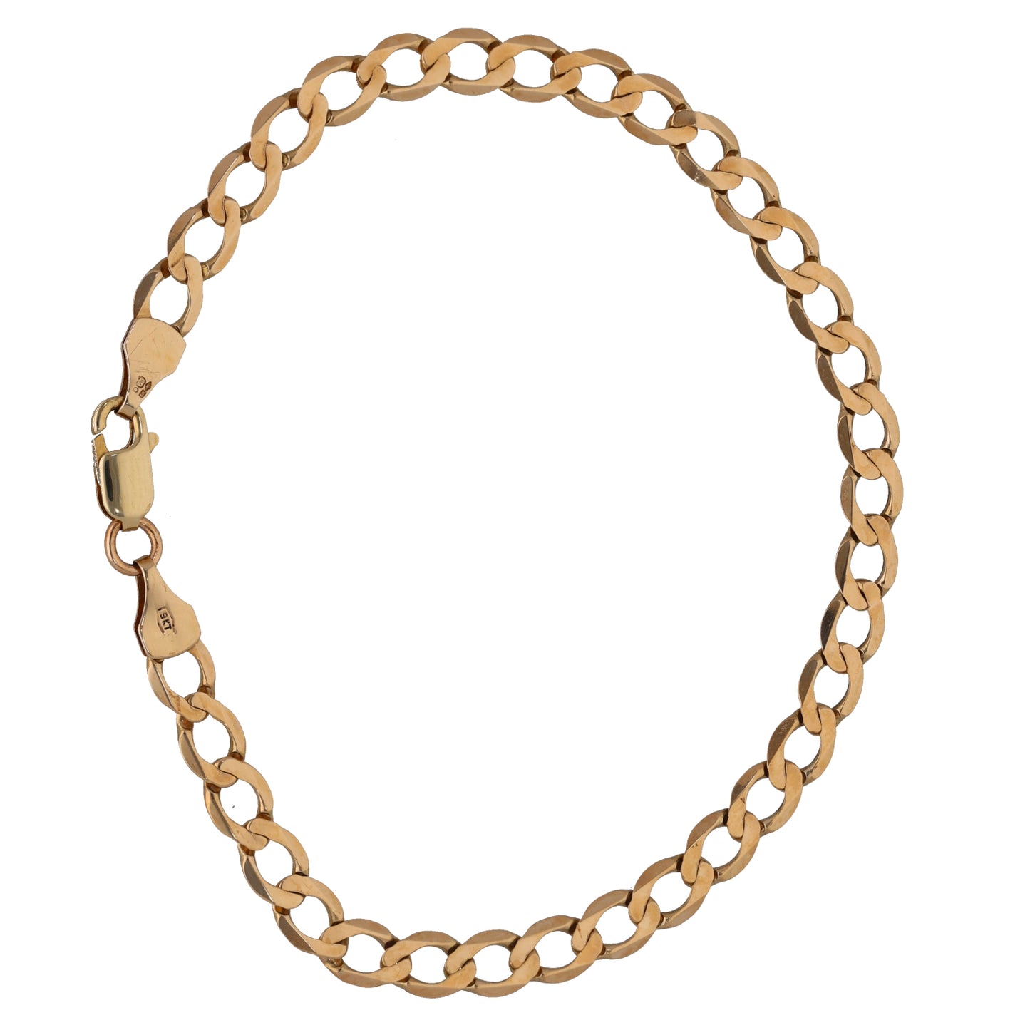 9ct Gold Curb Bracelet