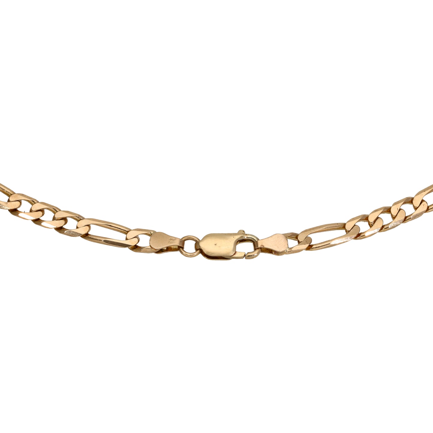 9ct Gold Figaro Chain 18"