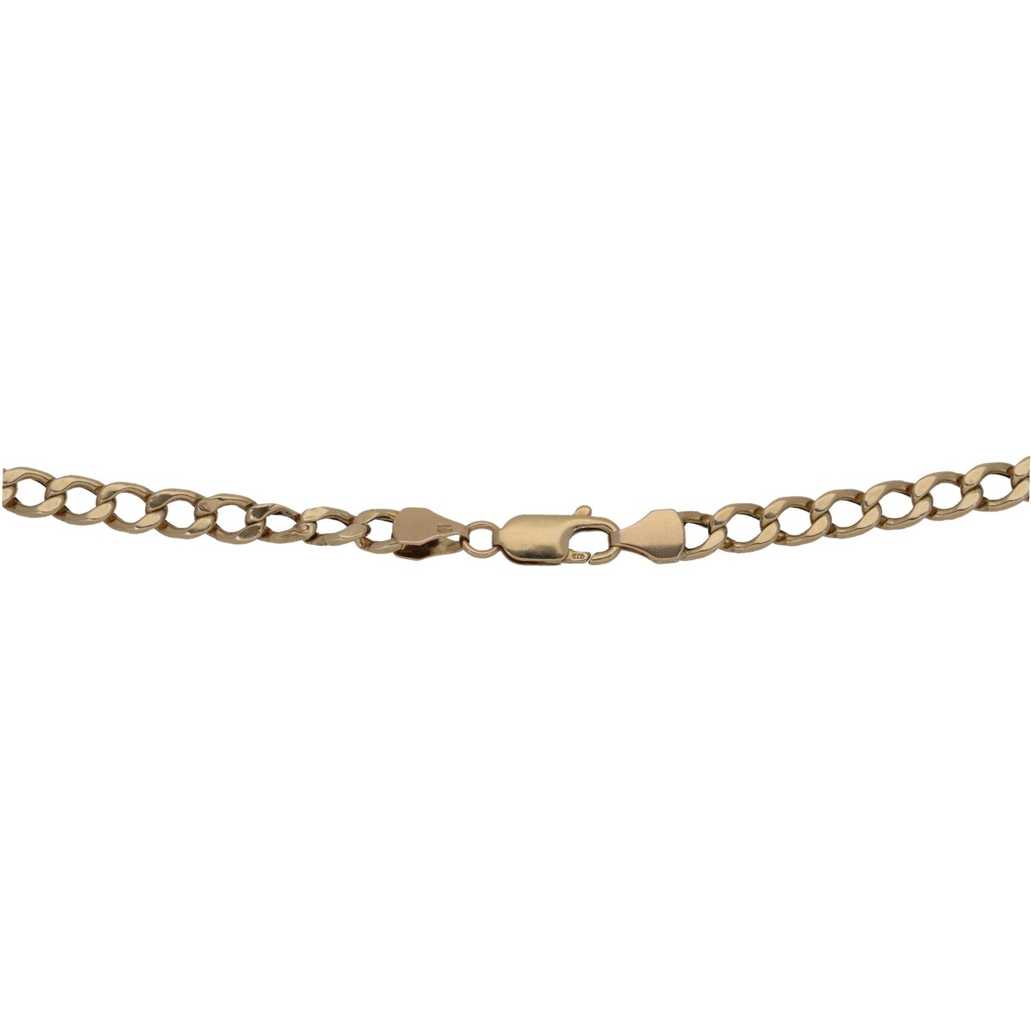 9ct Gold Curb Chain 20"