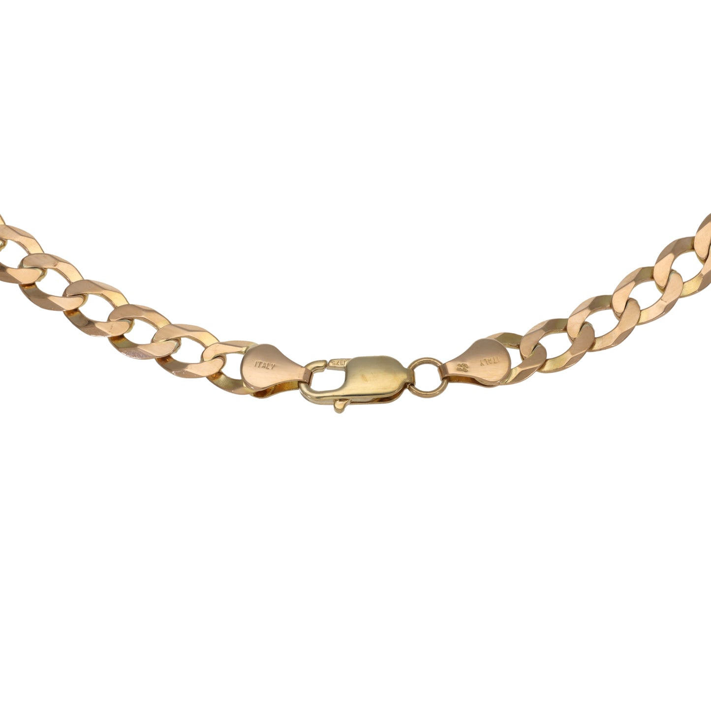 9ct Gold Curb Chain 26"