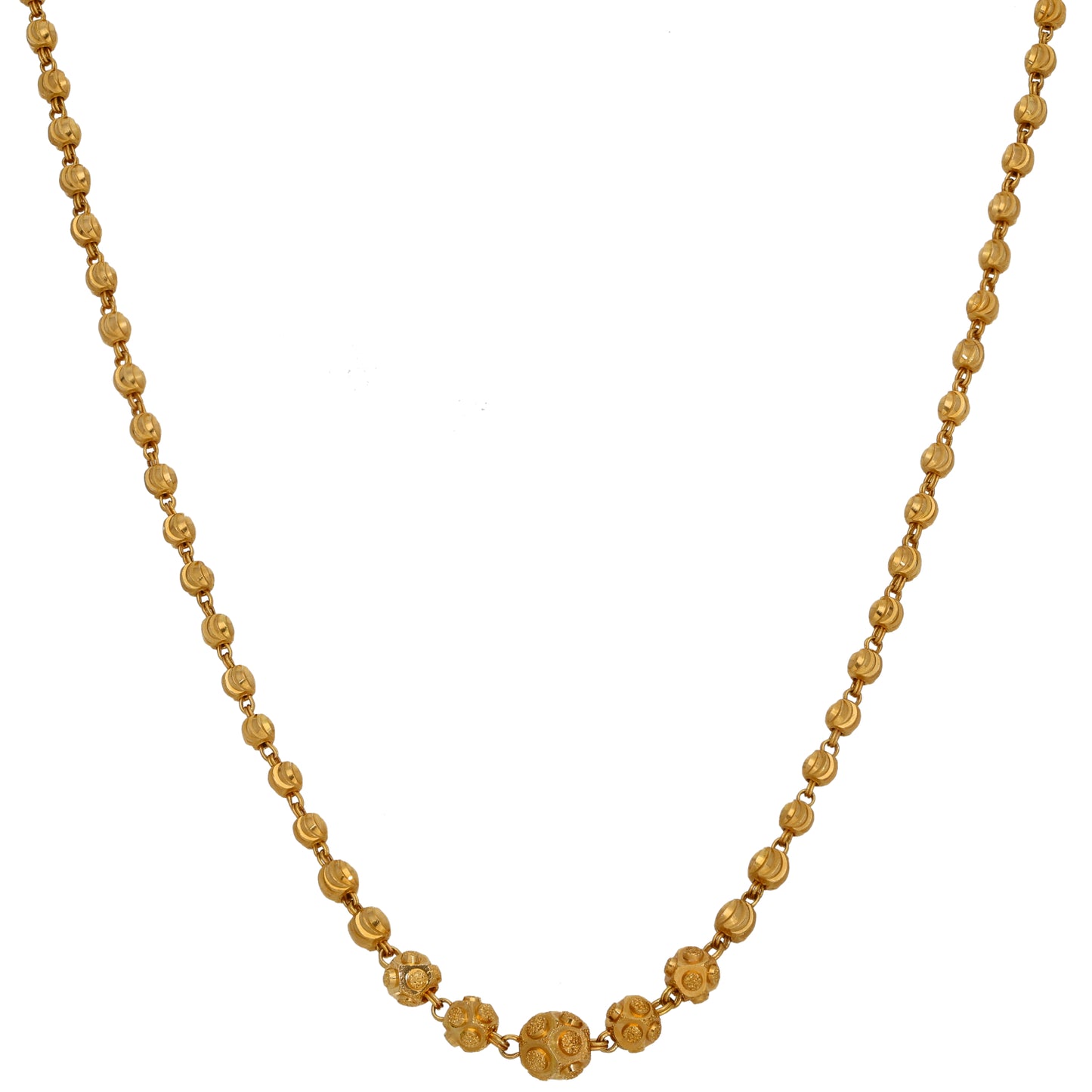 22ct Gold Fancy Necklace 18"