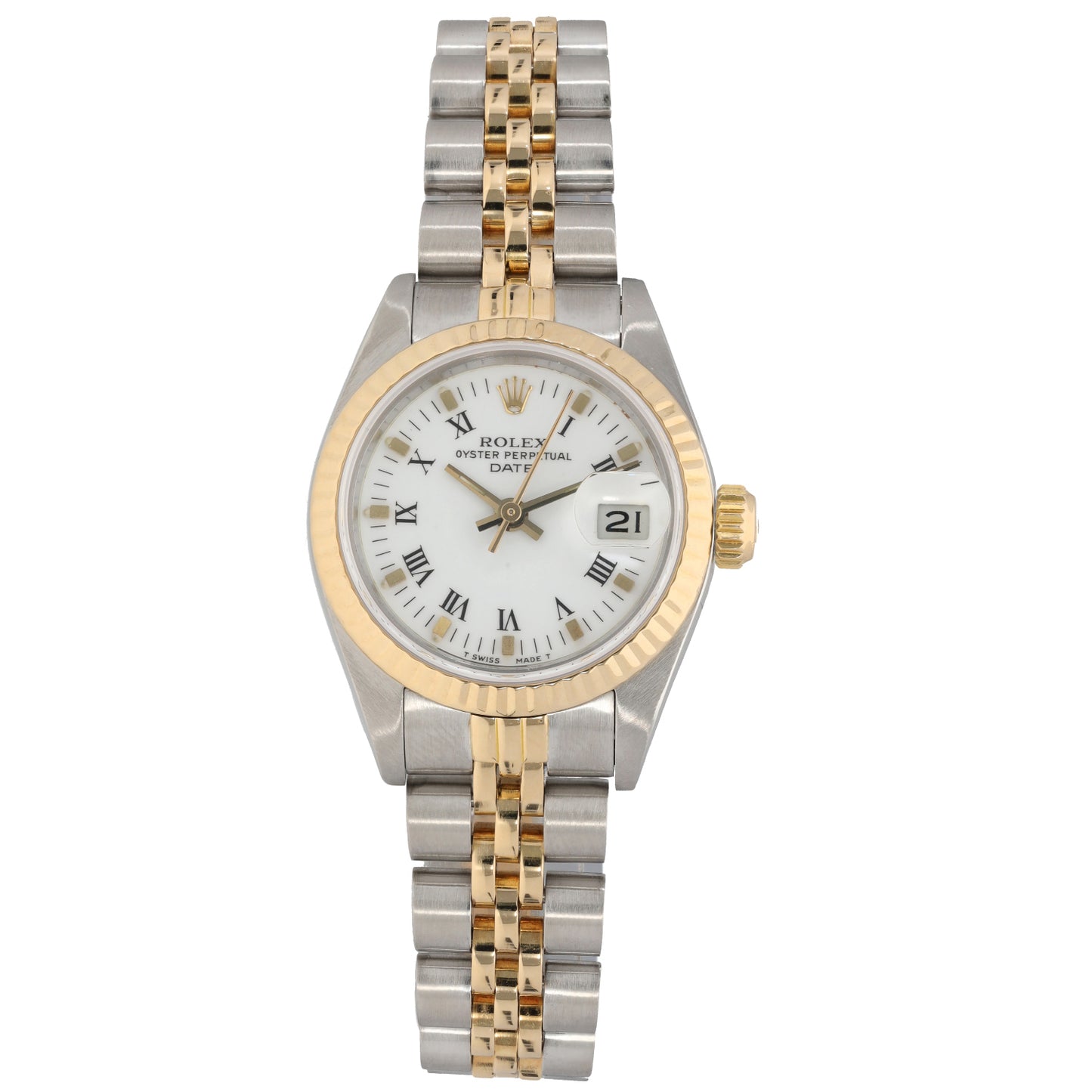 Rolex Oyster Perpetual 69173 26mm Bi-Colour Watch